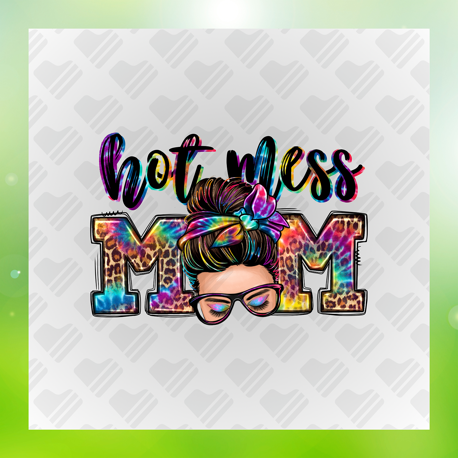 Hot Mess Mom Transfer