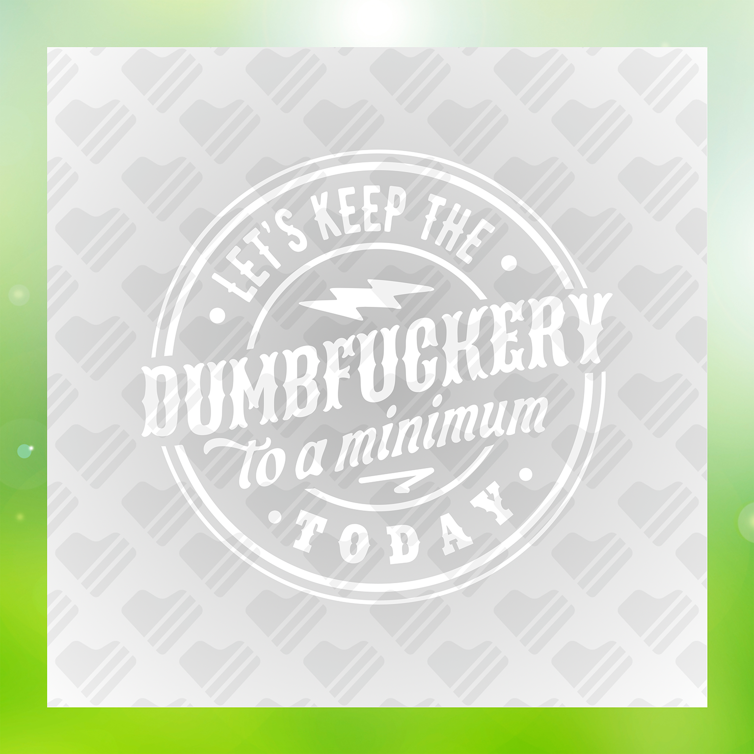 Keep The Dumbfuckery To A Minimum Vr. 3 Transfer