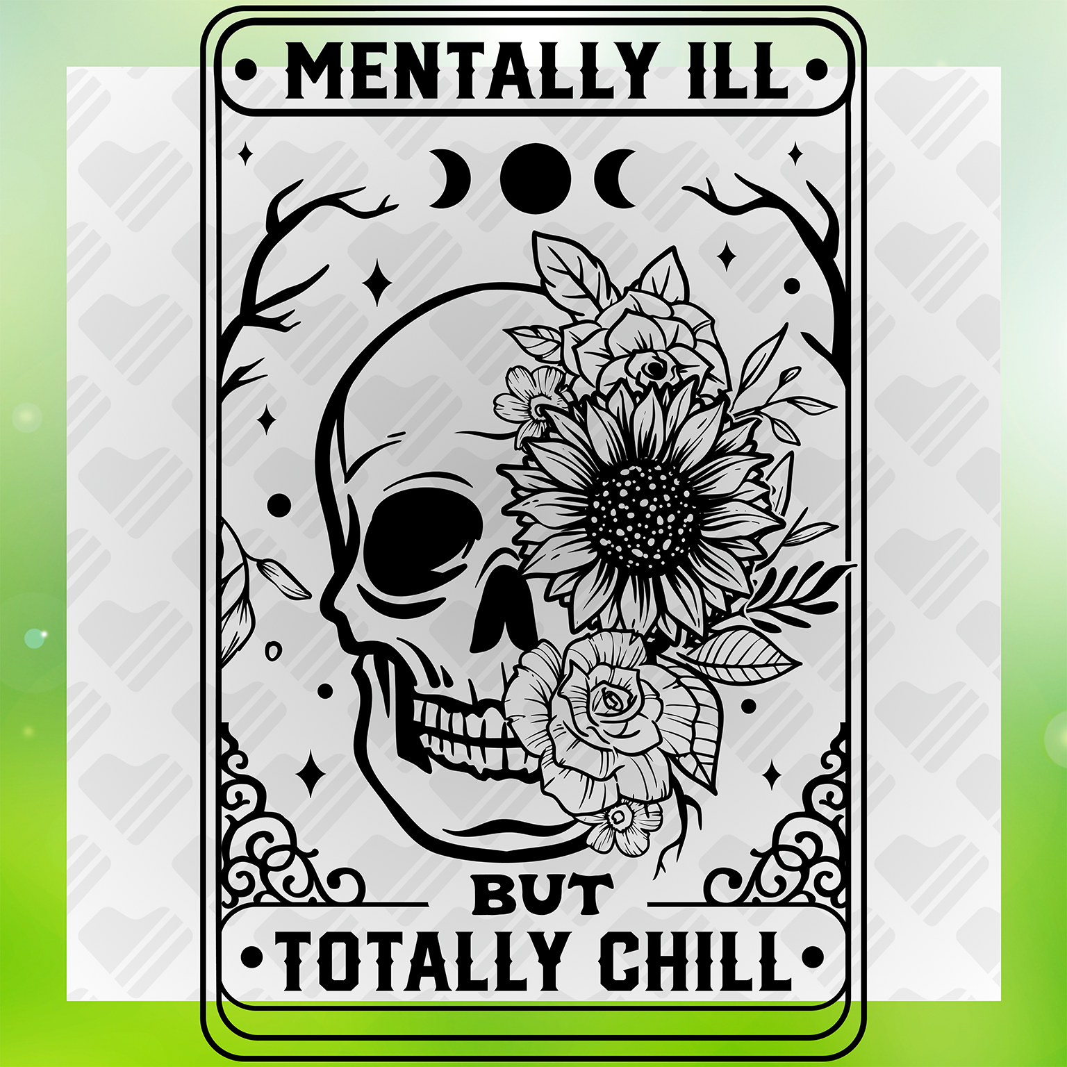 Mentally Ill But Totally Chill Vr. 3 Transfer