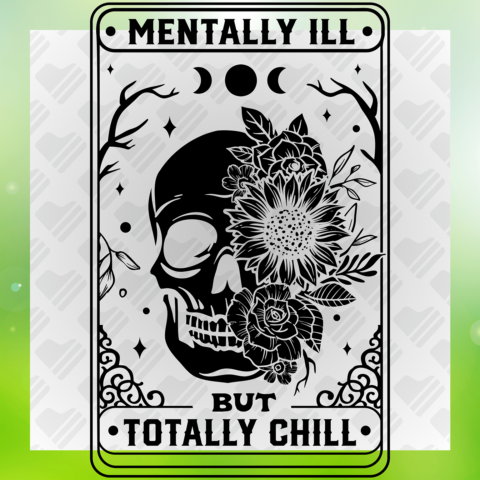 Mentally Ill But Totally Chill Vr. 3 Transfer