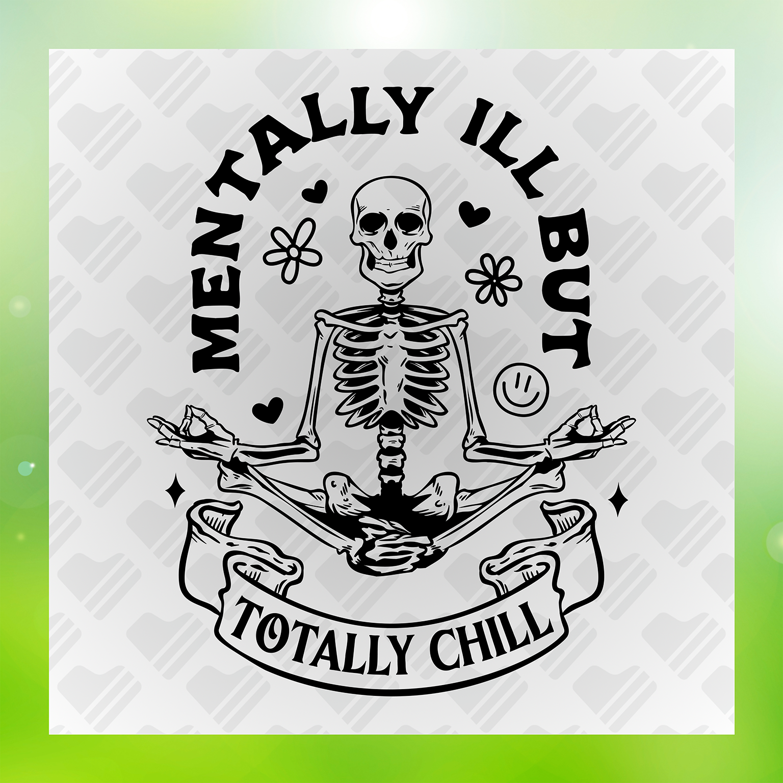 Mentally Ill But Totally Chill Vr. 4 Transfer