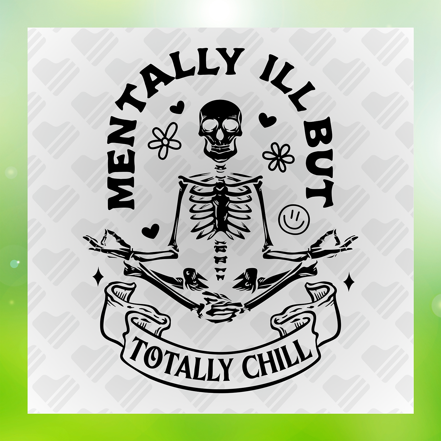 Mentally Ill But Totally Chill Vr. 4 Transfer