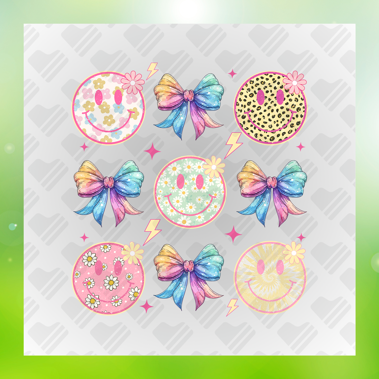 Whimsical Emoji Faces Transfer