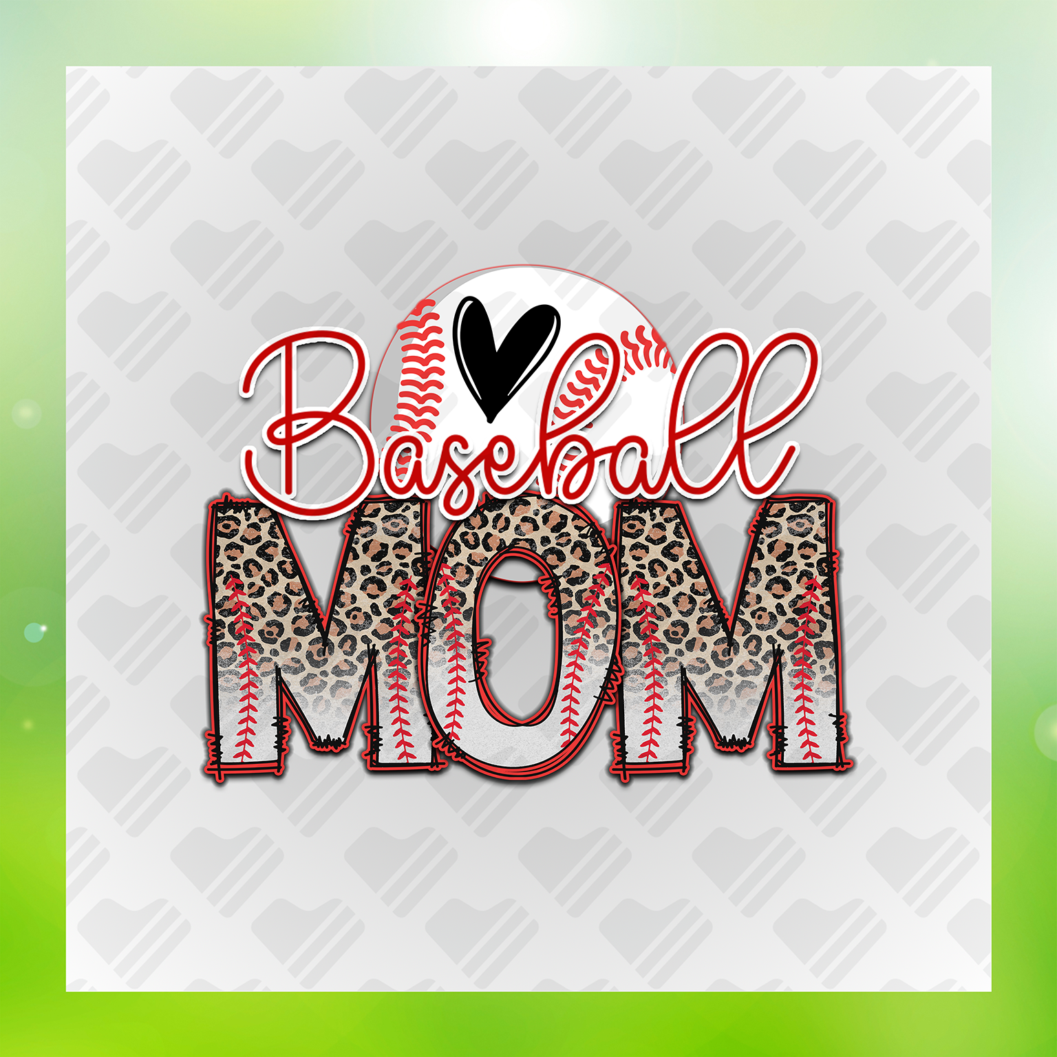 Sport Baseball Mom Transfer