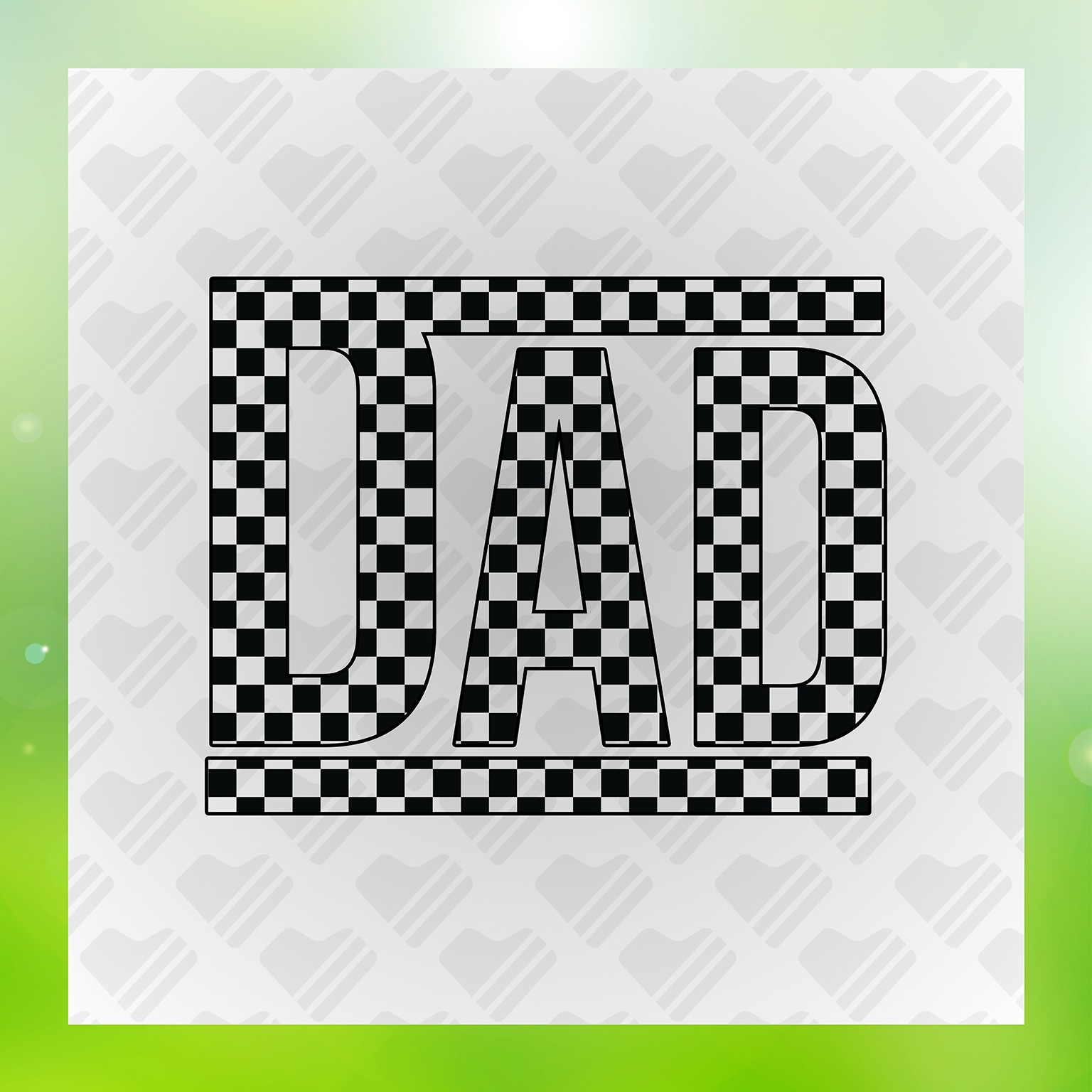 Dad's Checkerboard Transfer