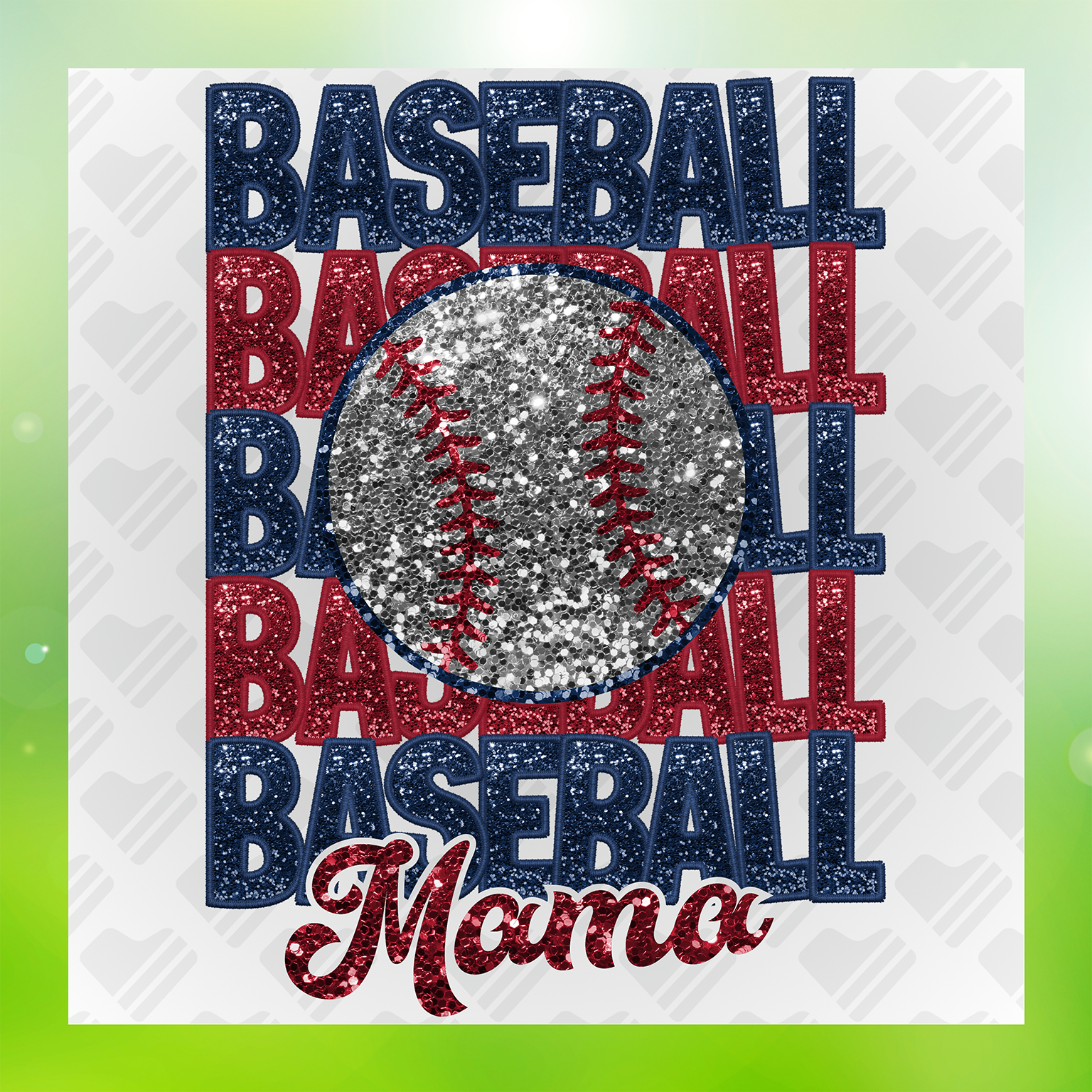 Trend Baseball Mama Transfer