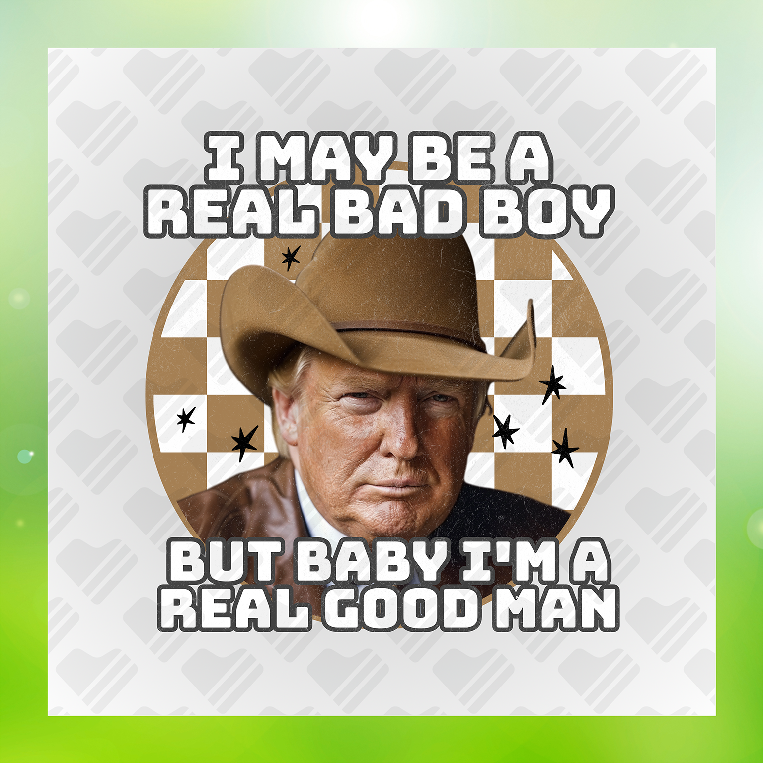 A Real Bad Boy But A Good Man Transfer