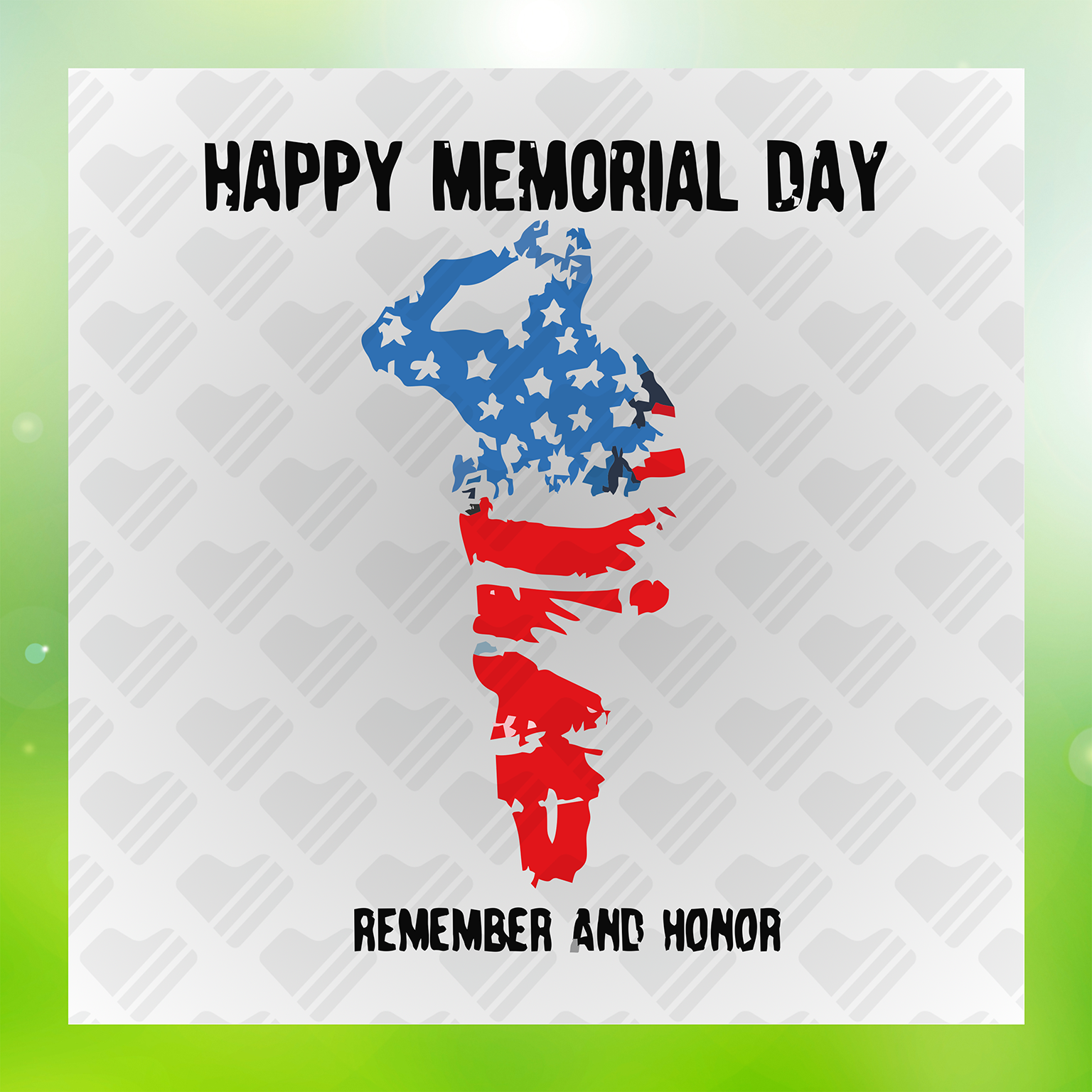Happy Memorial Day Transfer