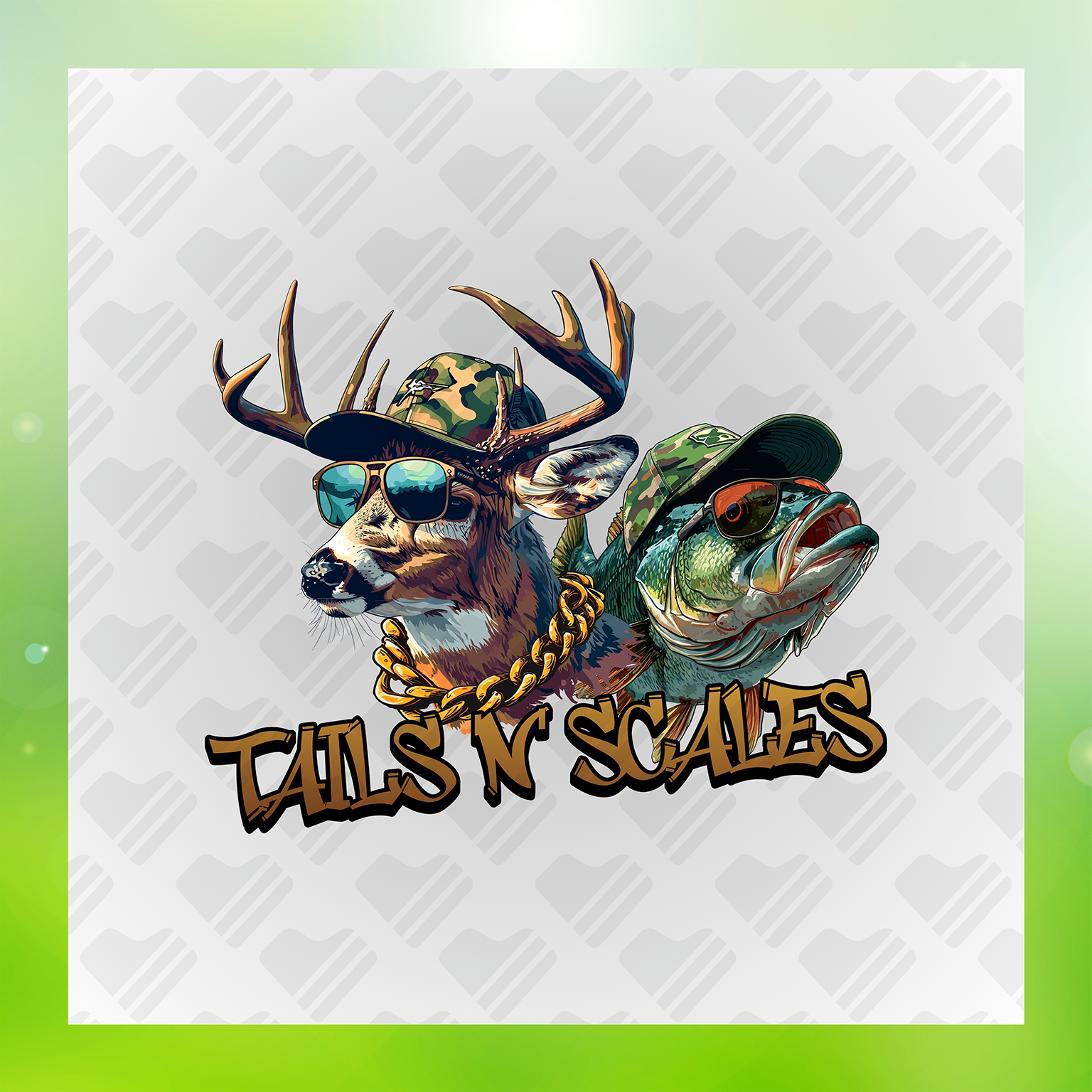 Outdoor Icons, Tails N Scales Transfer