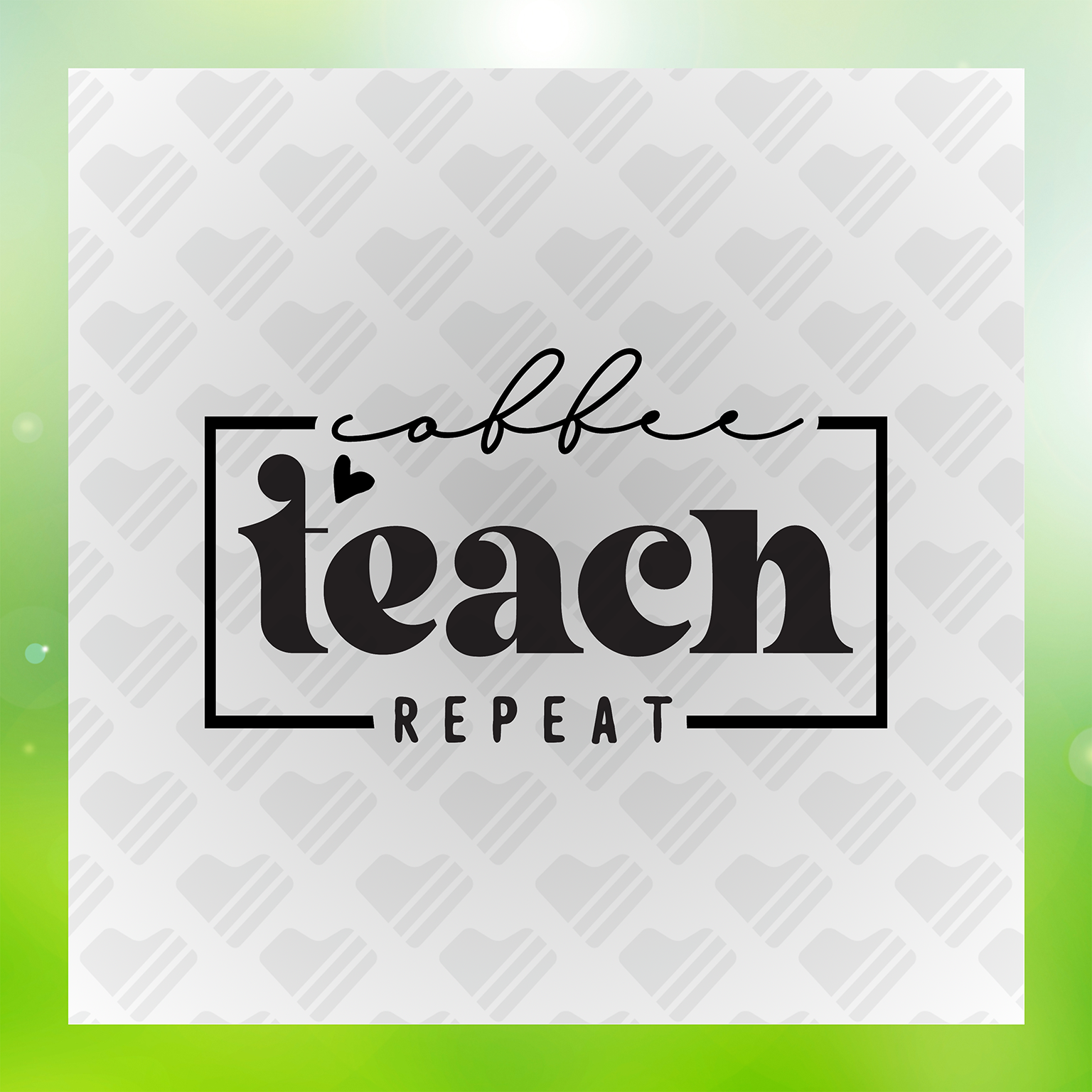 Coffee Teach Repeat Transfer