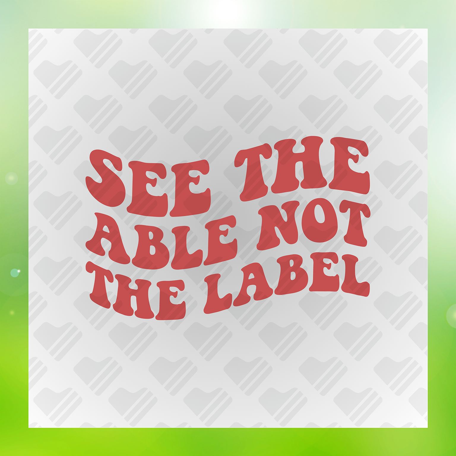 See The Able Not The Label Transfer
