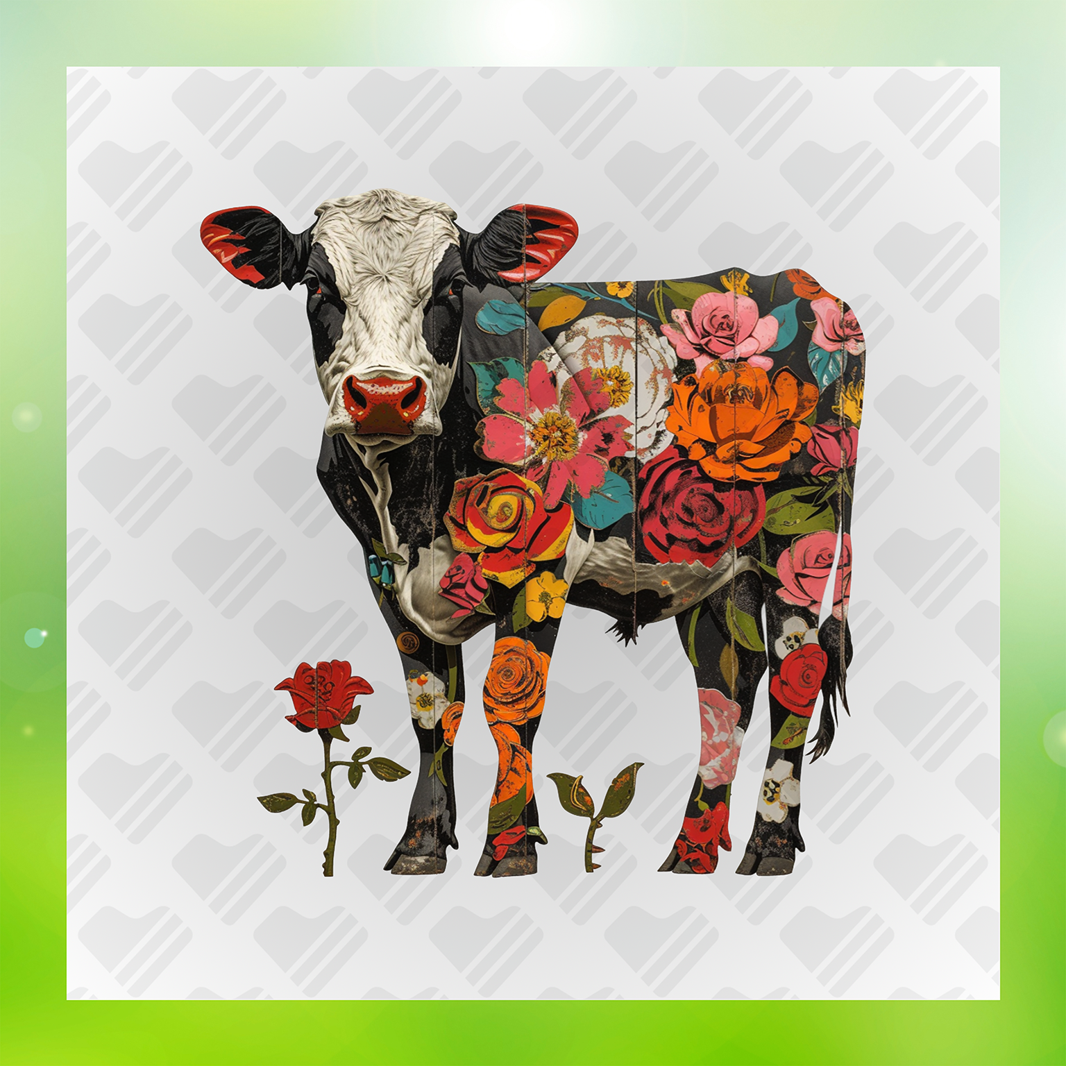 More Cowbell More Boho Transfer