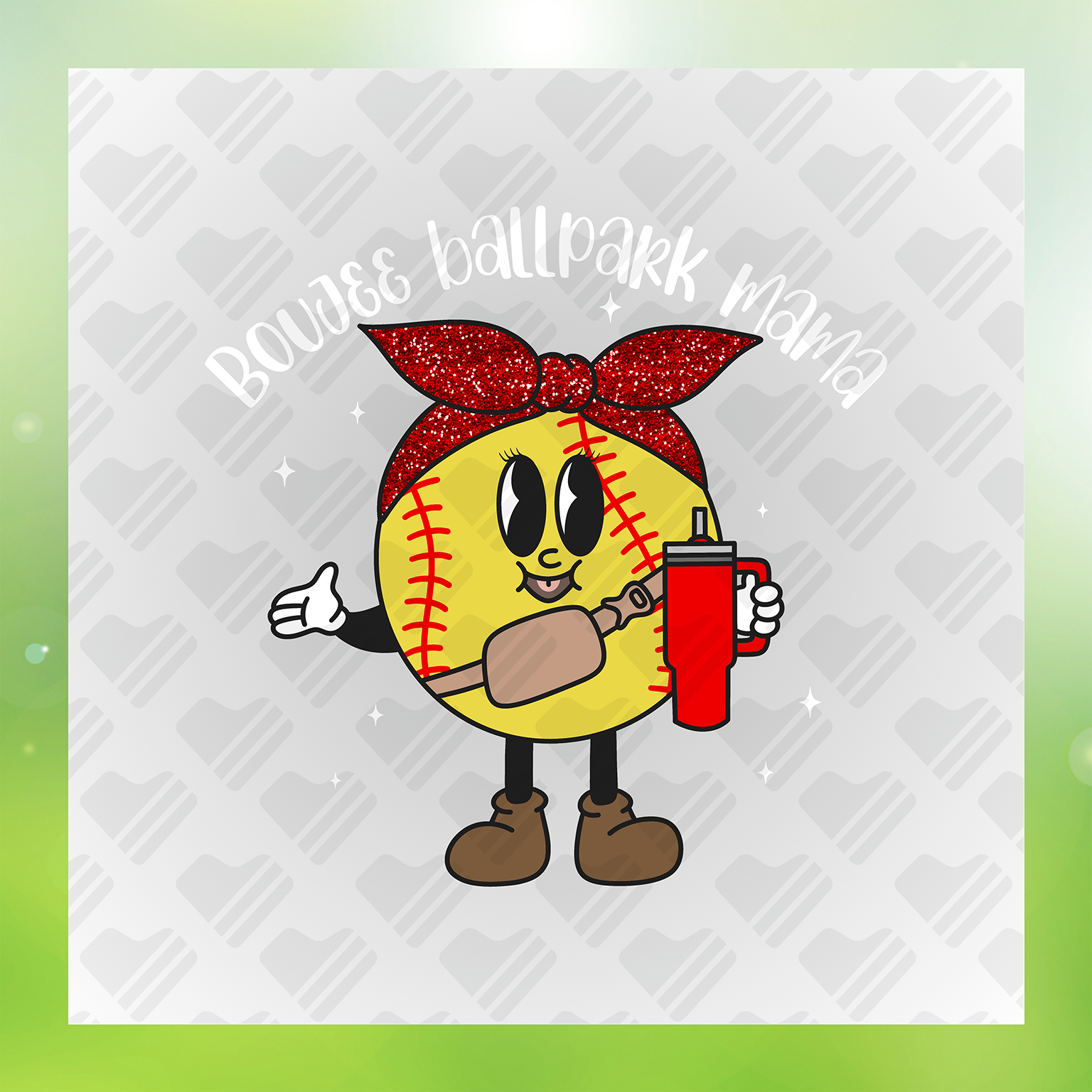 Boujee Ballpark Mama Transfer