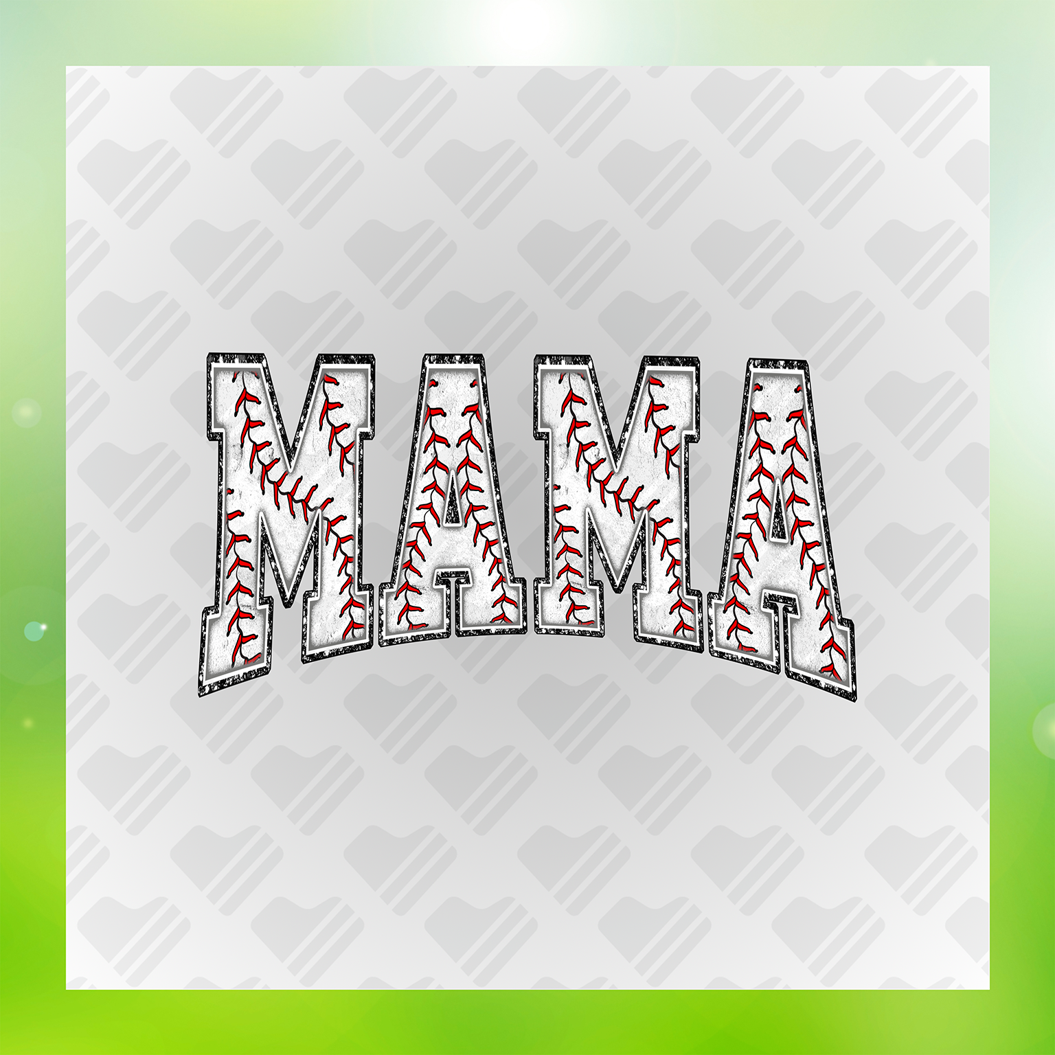 Baseball Mama Design Transfer