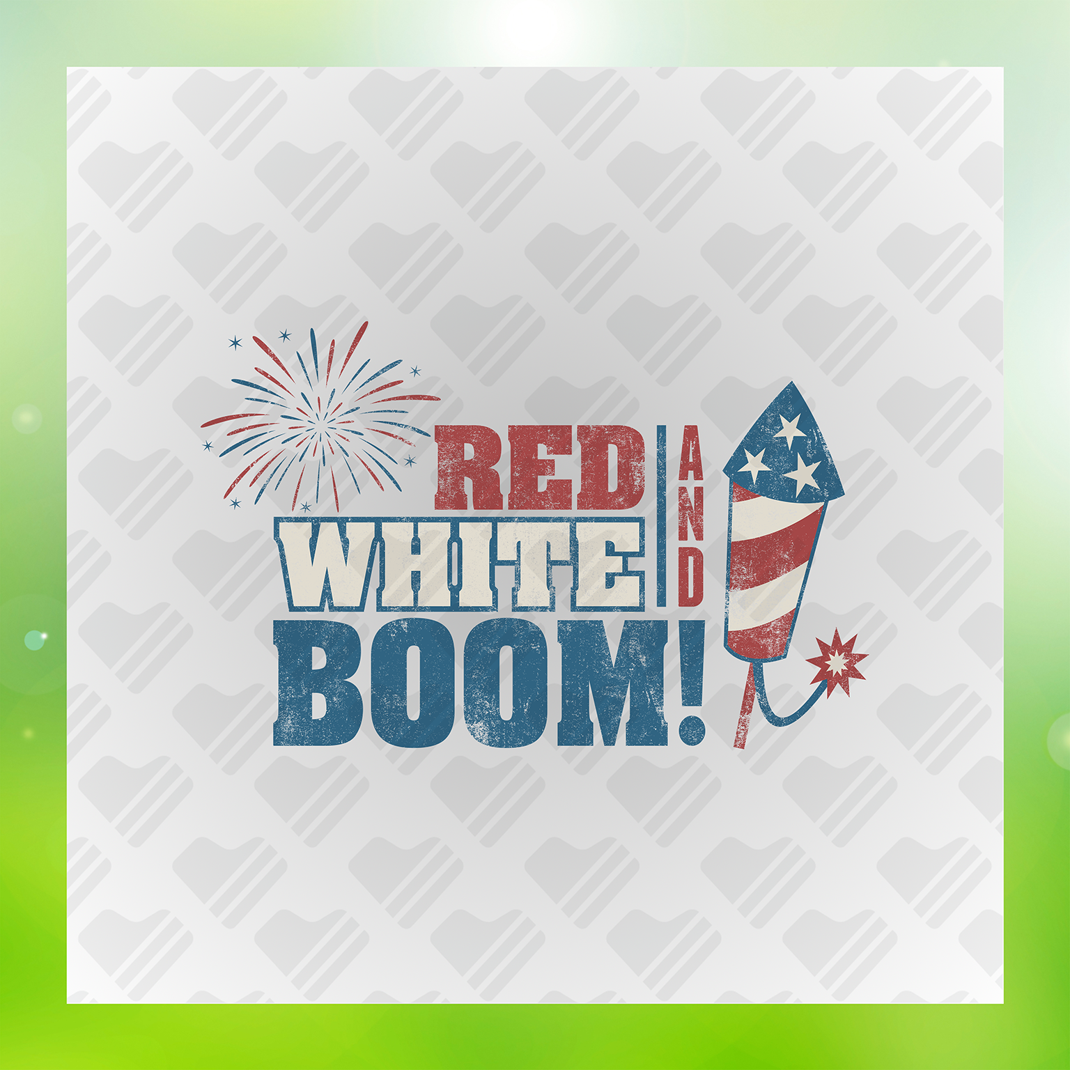 Red White And Boom Transfer