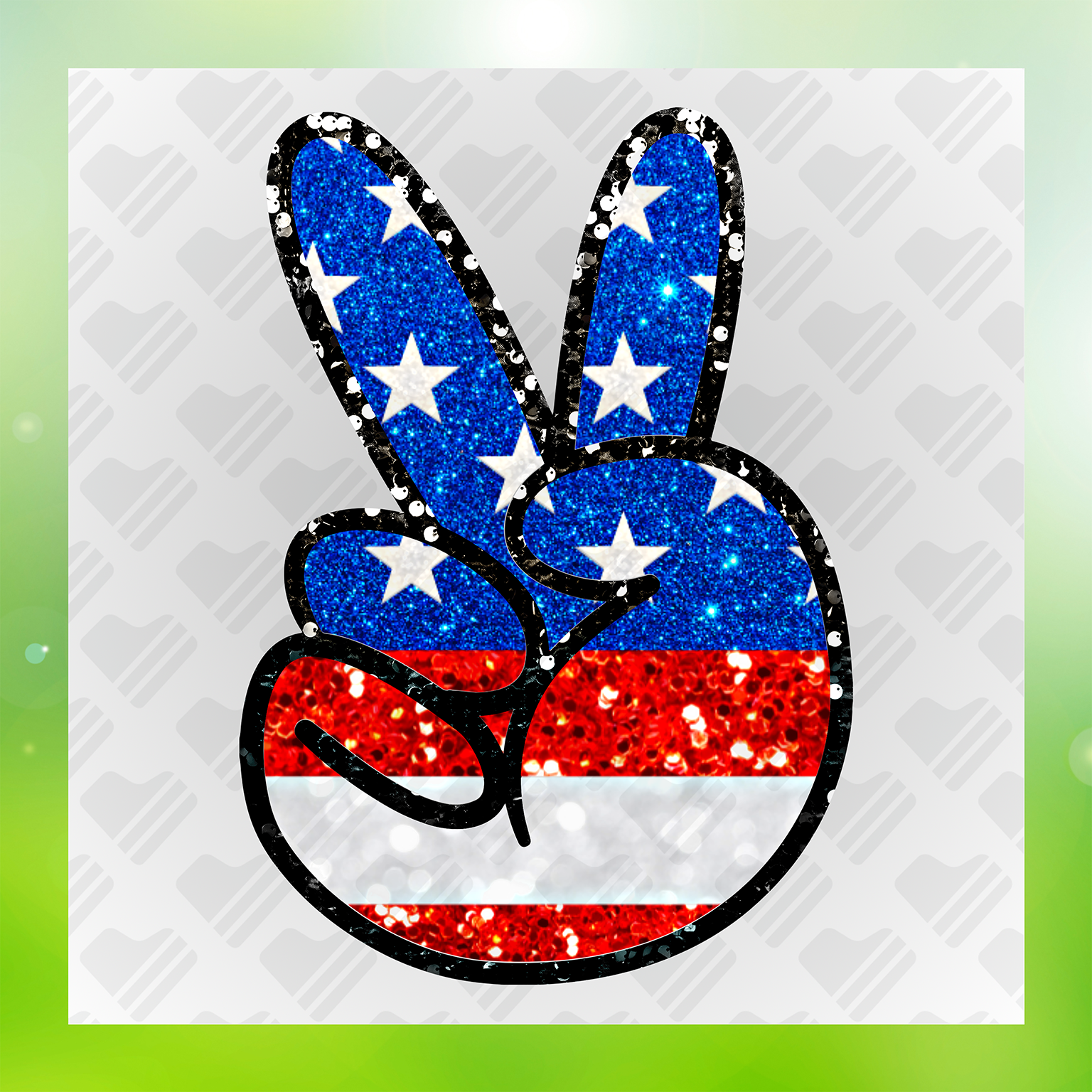 United States Peace Sign Transfer