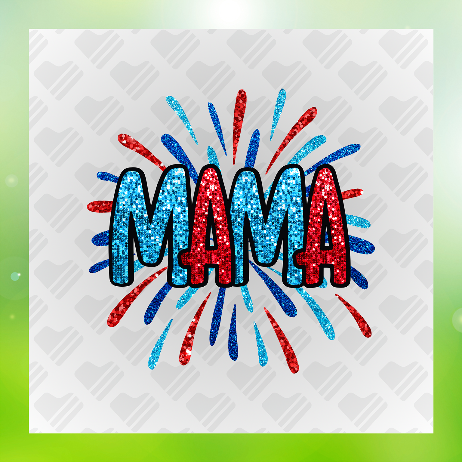 Star Spangled Mama Love Transfer