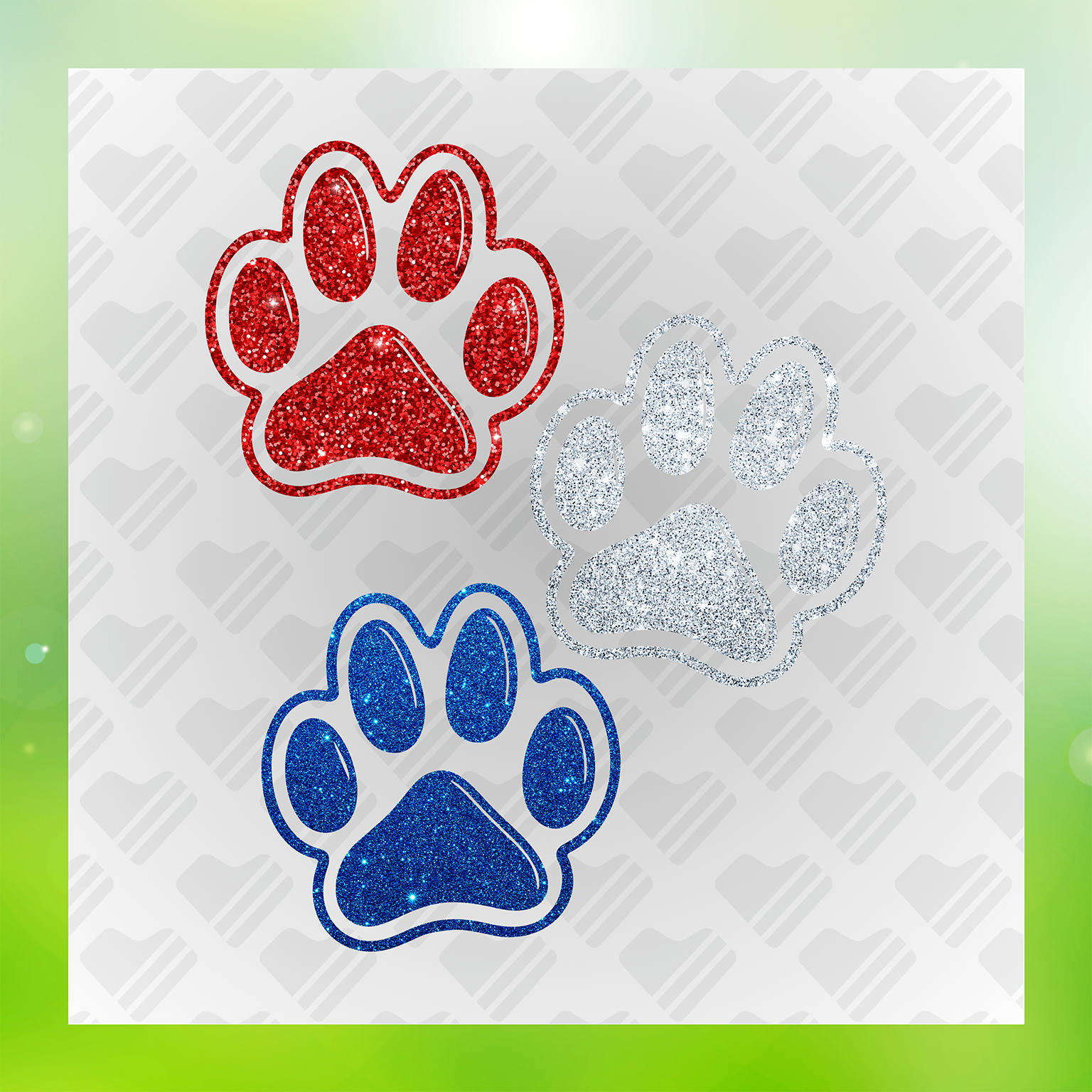 Paws And Patriotism Transfer