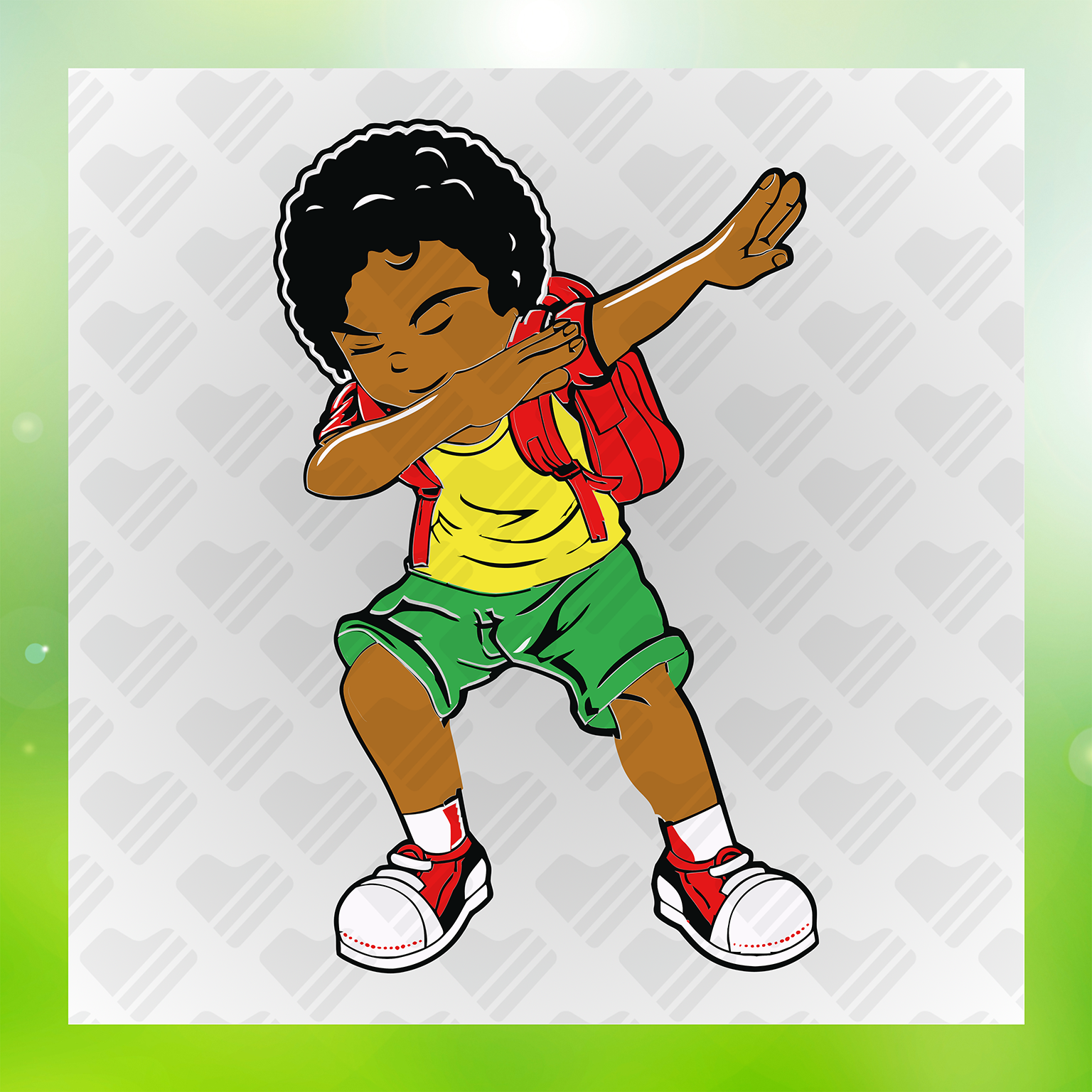 Boy Dabbing Pose Transfer