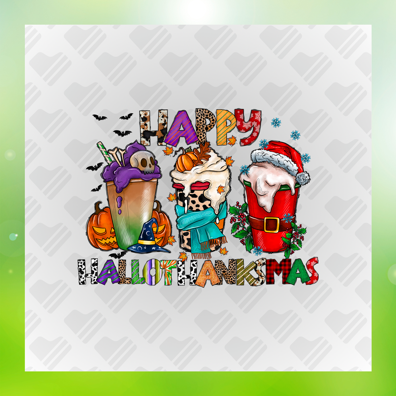 HalloThanksMas Frappuccino Transfer