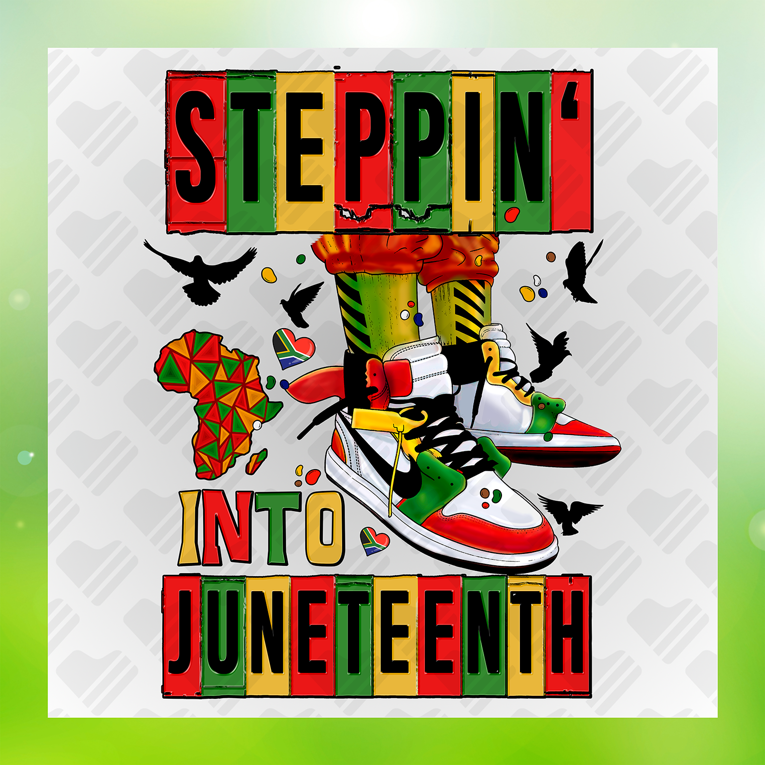 Steppin Into Juneteenth Transfer