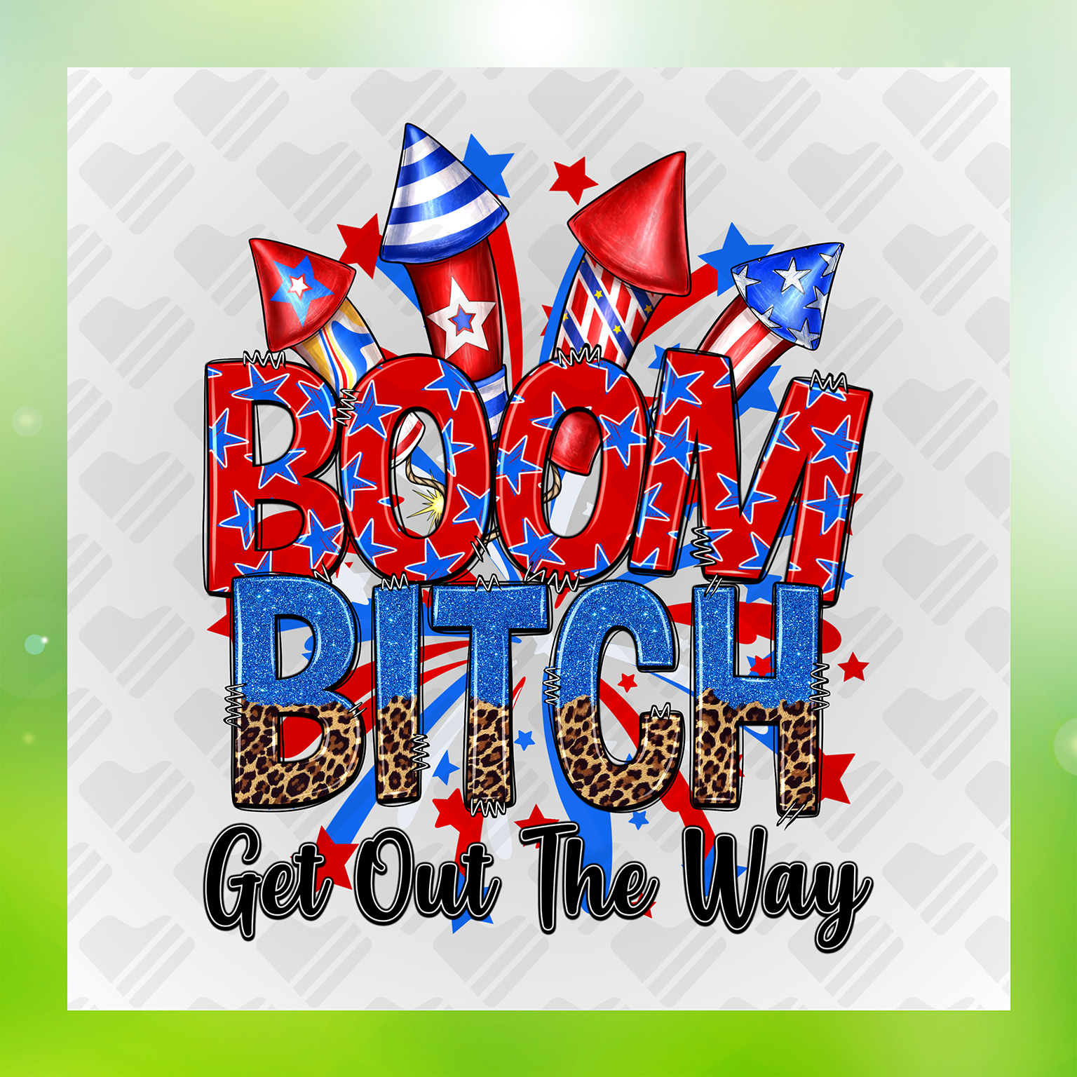 Boom Bitch Get Out The Way Transfer