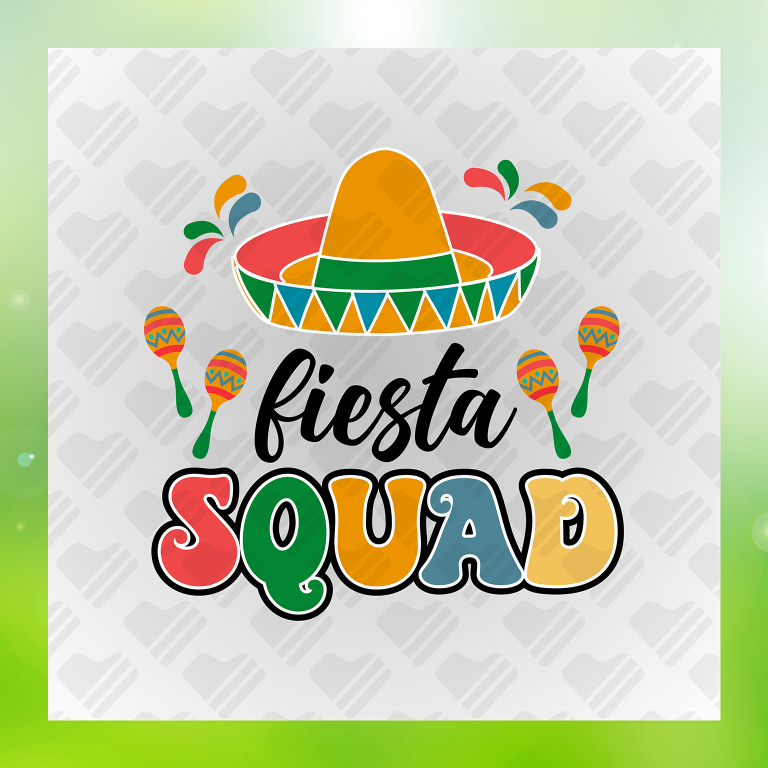 Fiesta Squad All Together Transfer