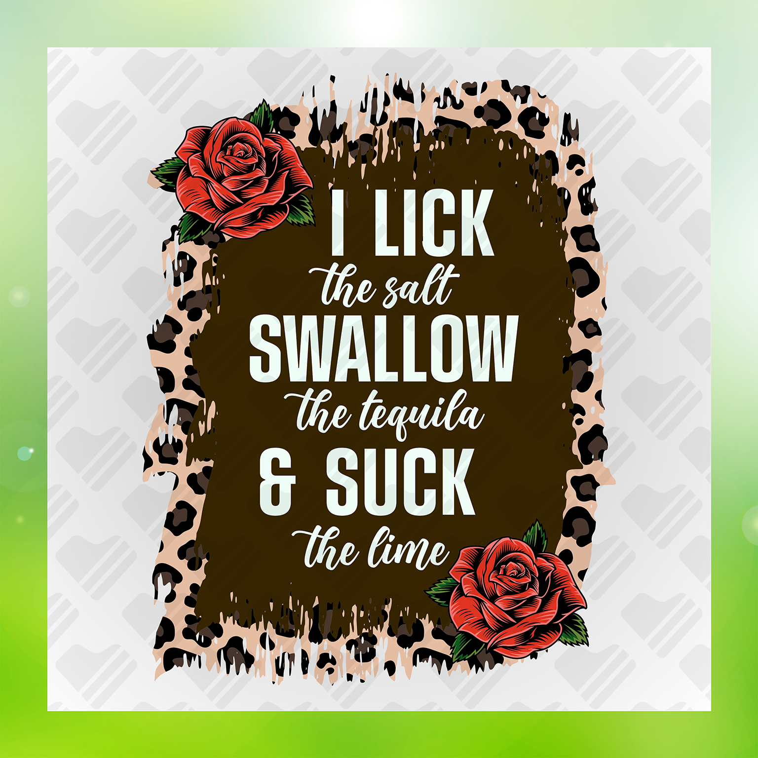 I Lick Swallow And Suck Transfer