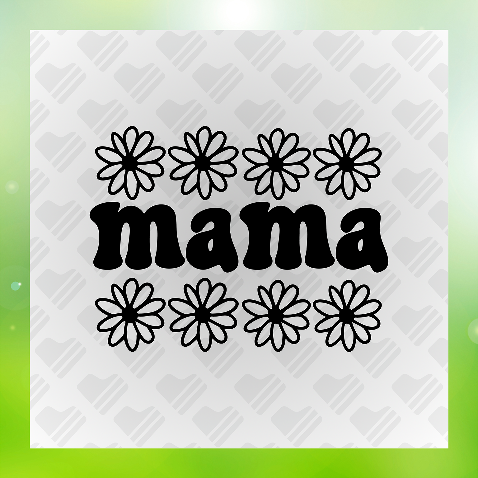 The Mama Floral Edition Transfer