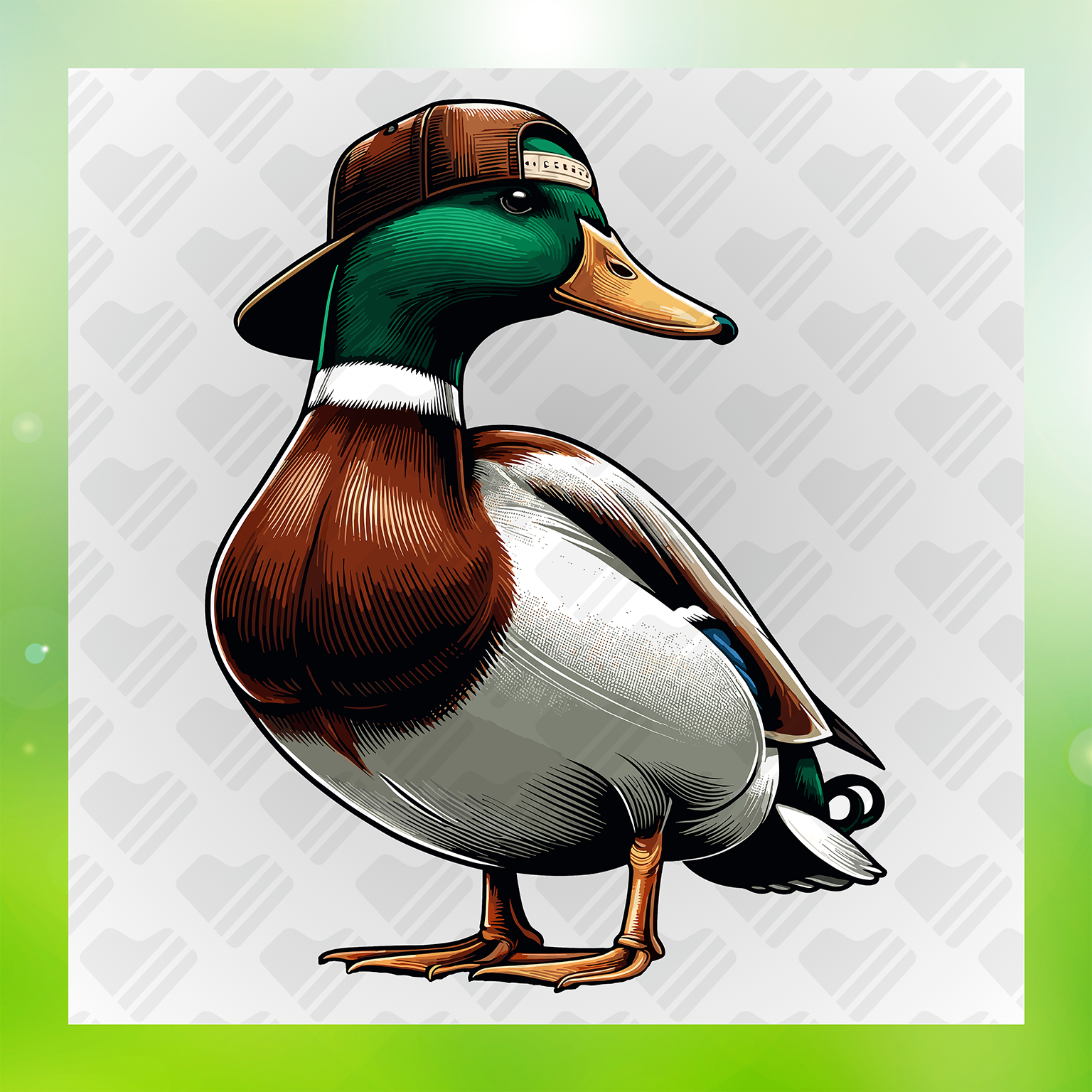 Duck Fashionista, Dapper Duck Transfer