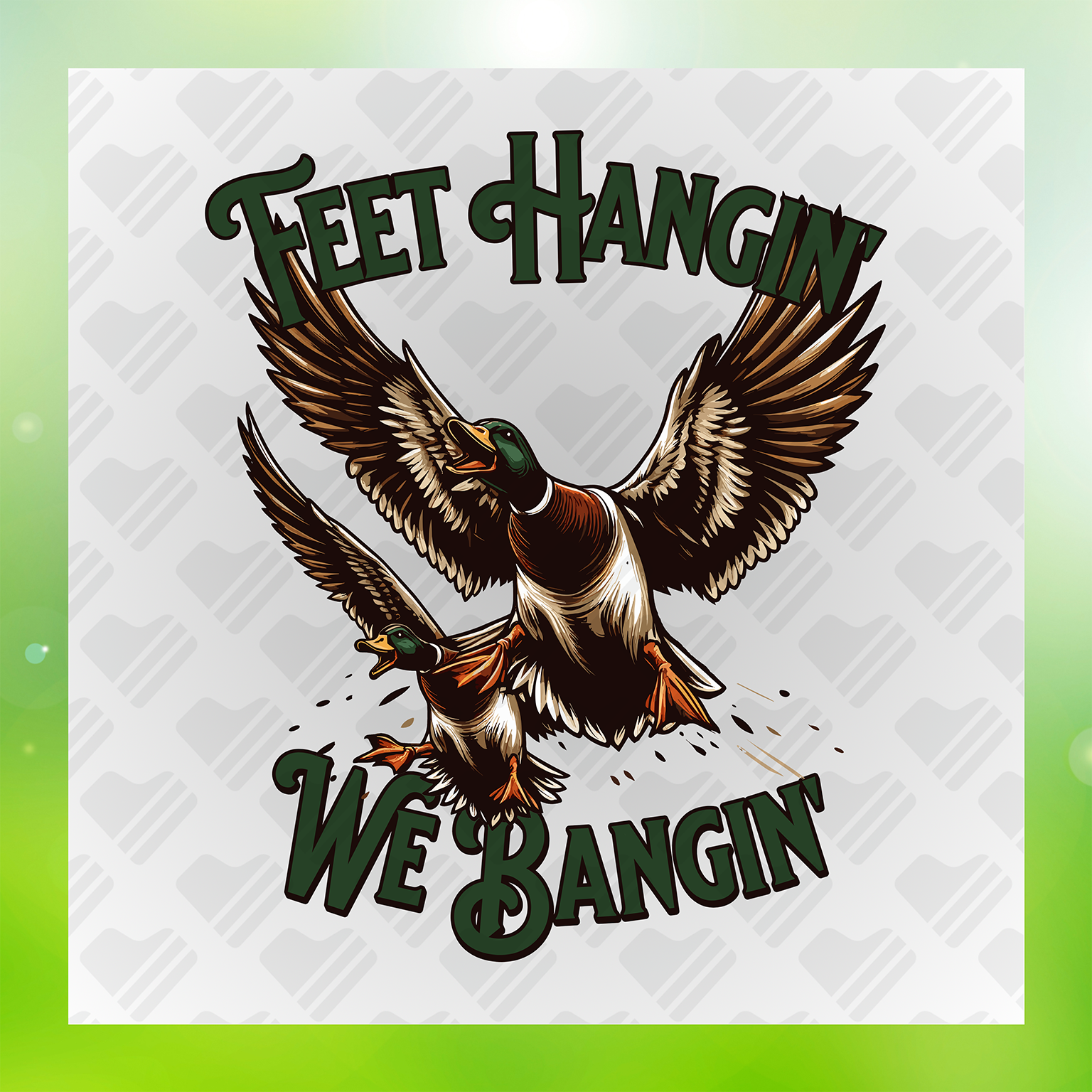 Feet Hangin', We Bangin Transfer