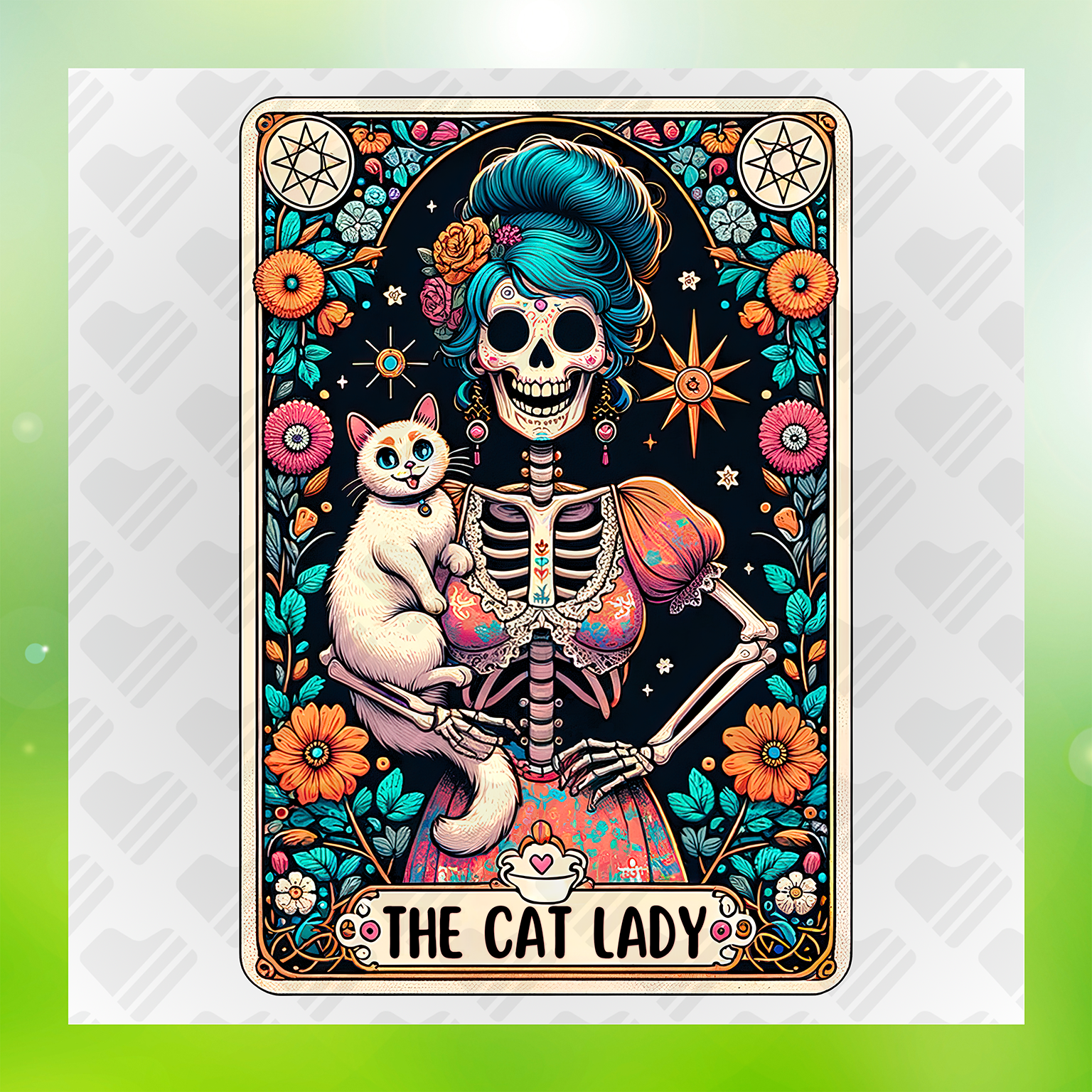 The Cat Lady Skeleton Transfer