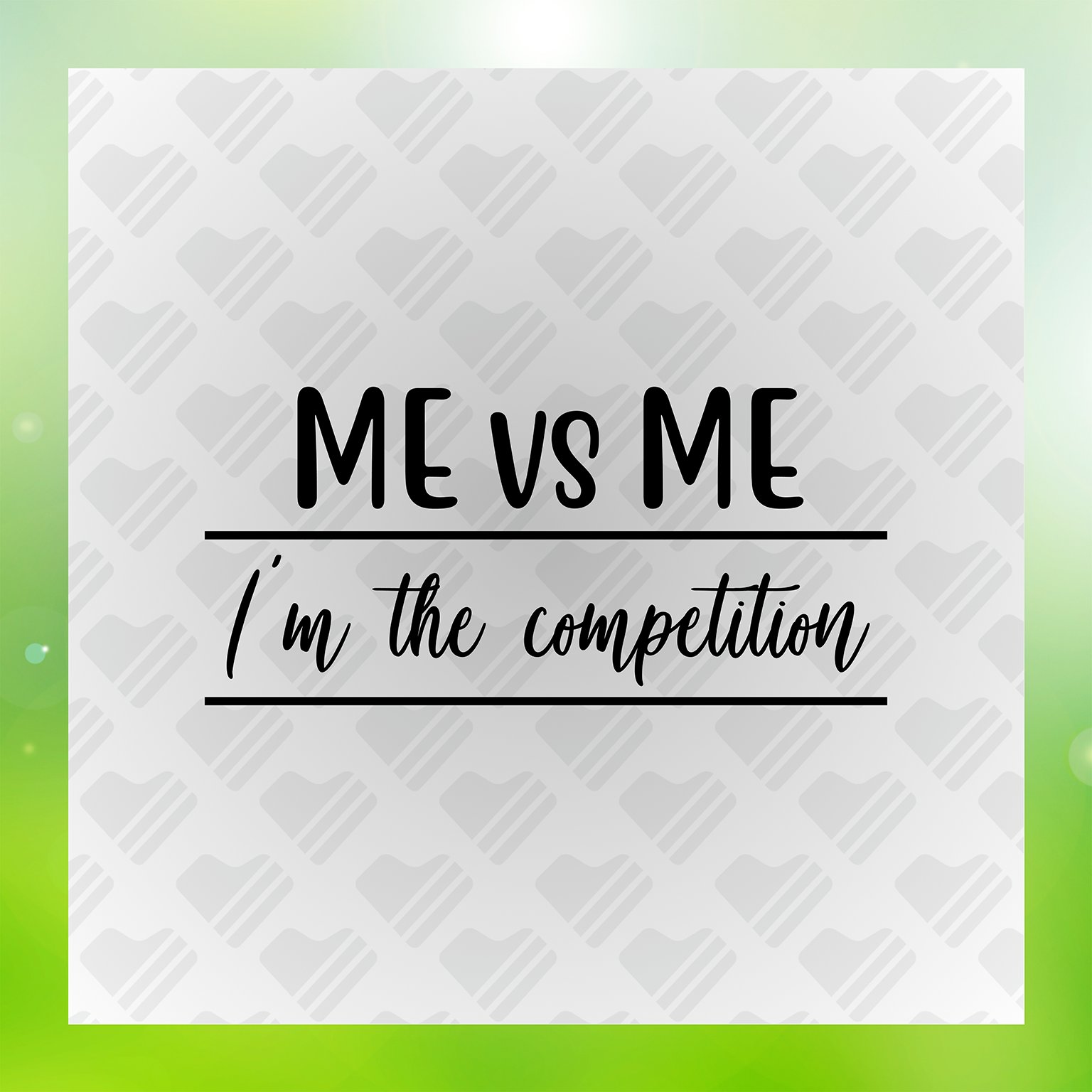 Me VS Me I'm The Competition Transfer