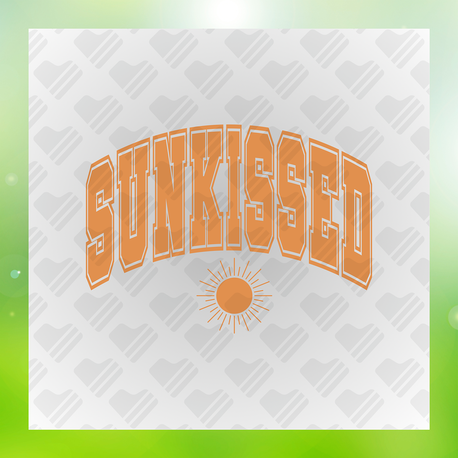 Sunkissed Summer Vacation Transfer