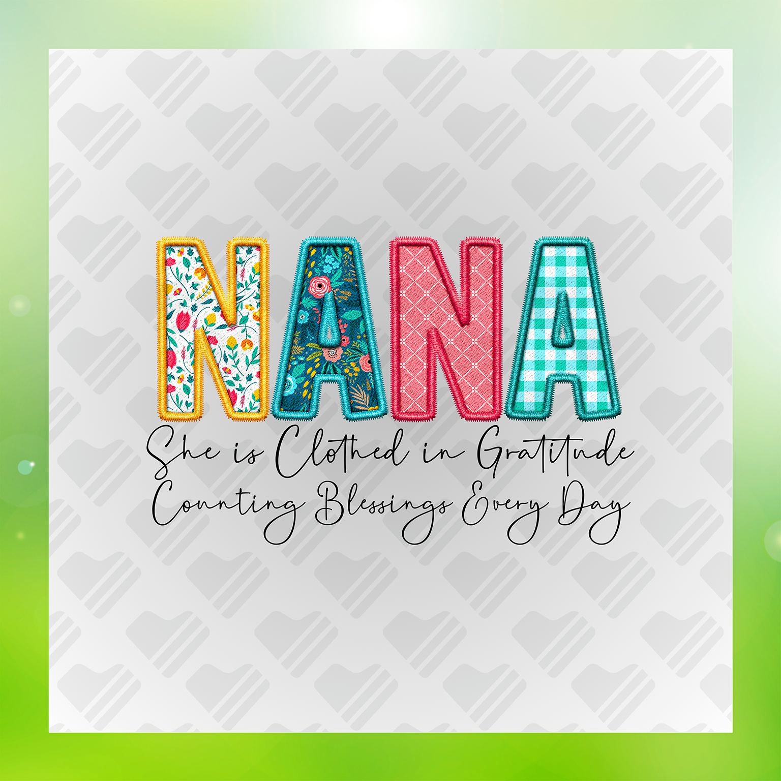 Grateful For Nana Transfer