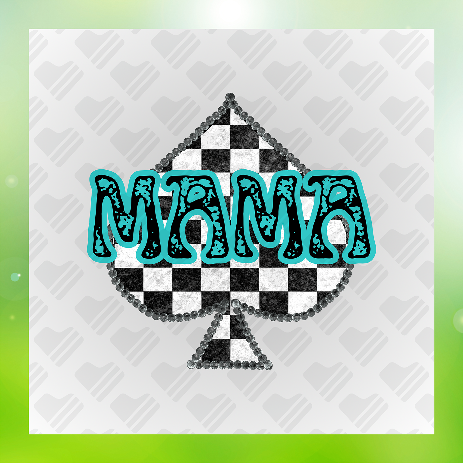 Mama Spade Rocks Transfer