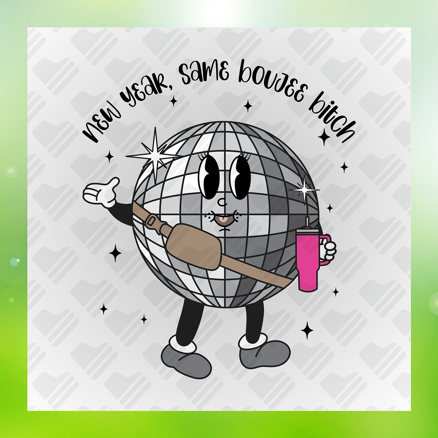 NewYear Bougie Bitch Transfer