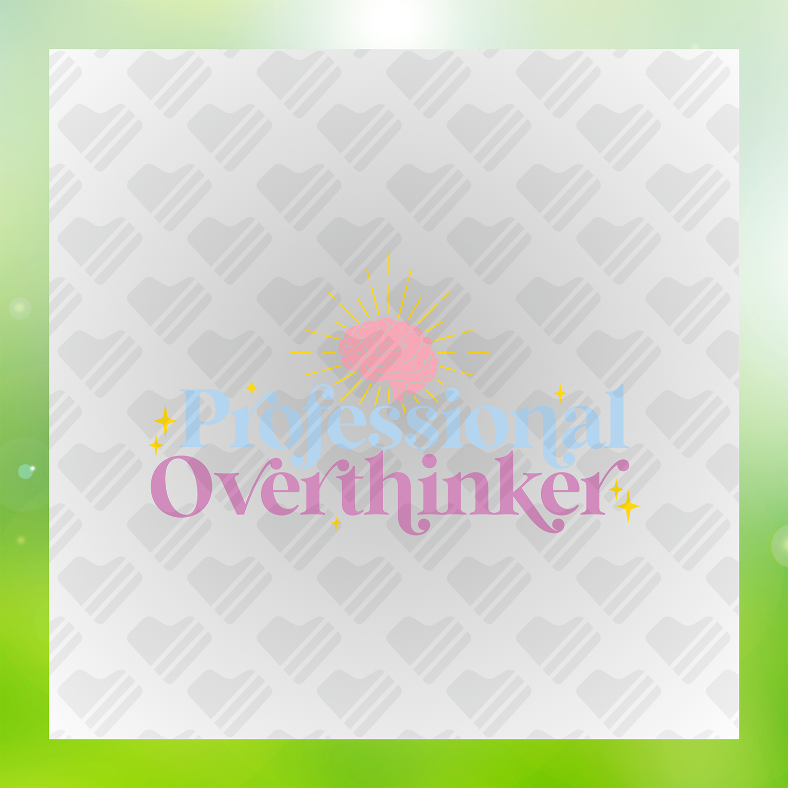 Professional Overthinker Transfer