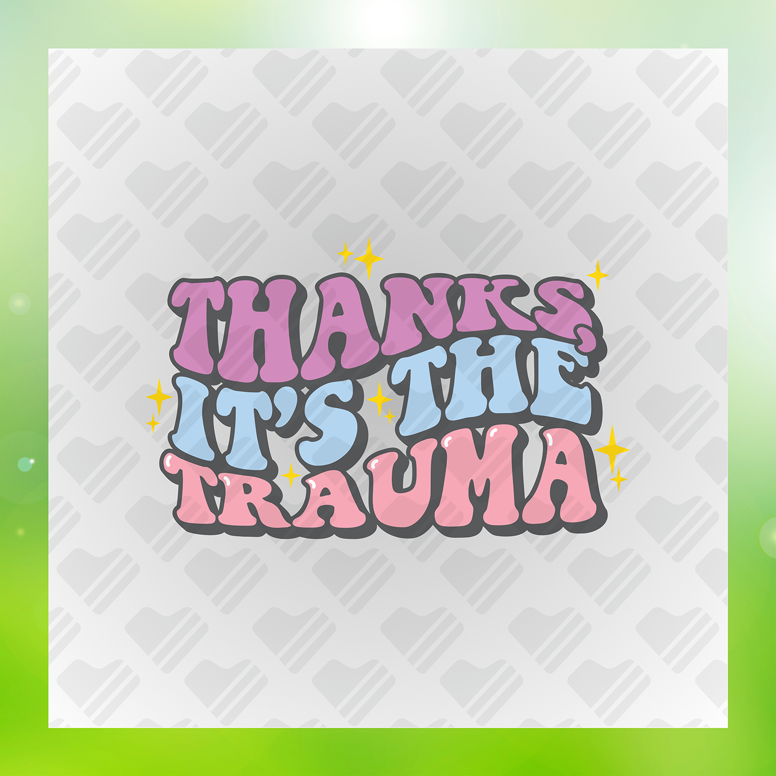 Thanks Its The Trauma Transfer