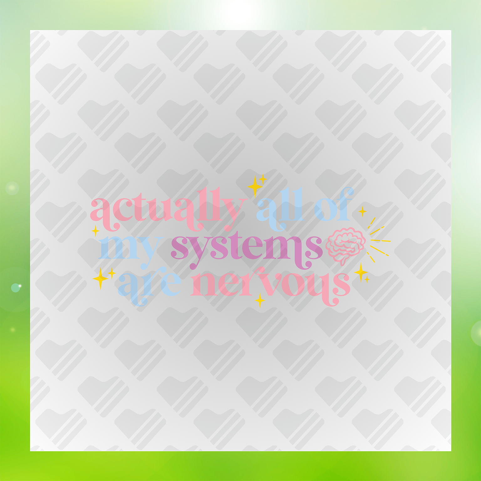 Actually All Of My Systems Are Nervous Transfer