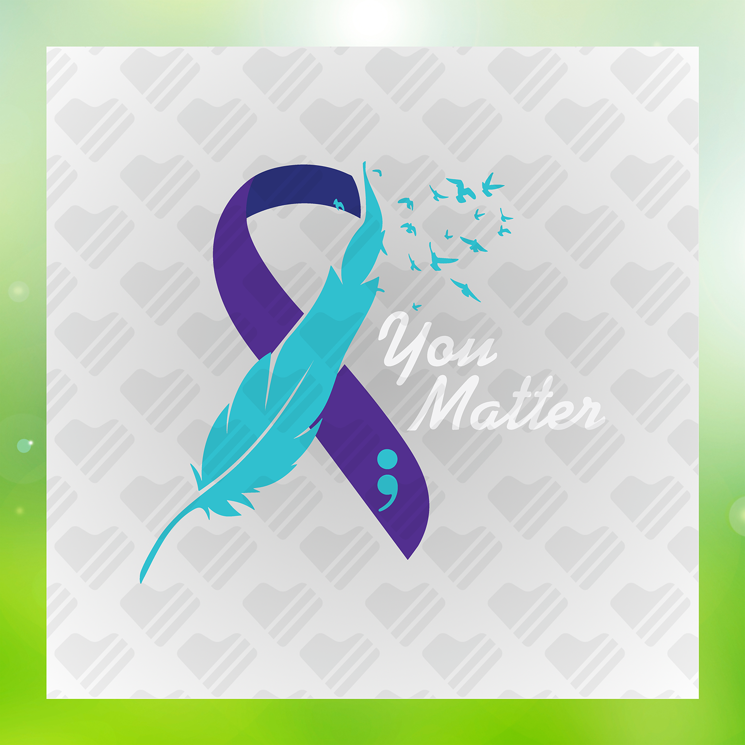 You Matter Ribbon Transfer