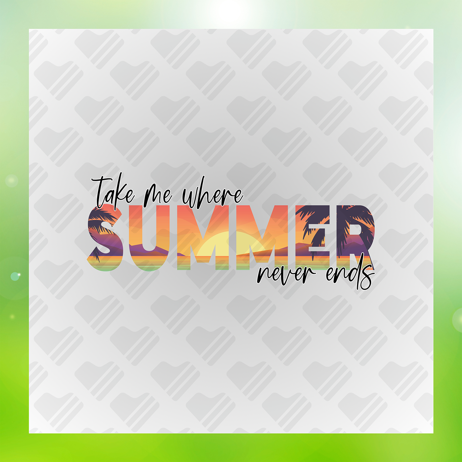 Summer Take Me Where Summer Never Ends Transfer