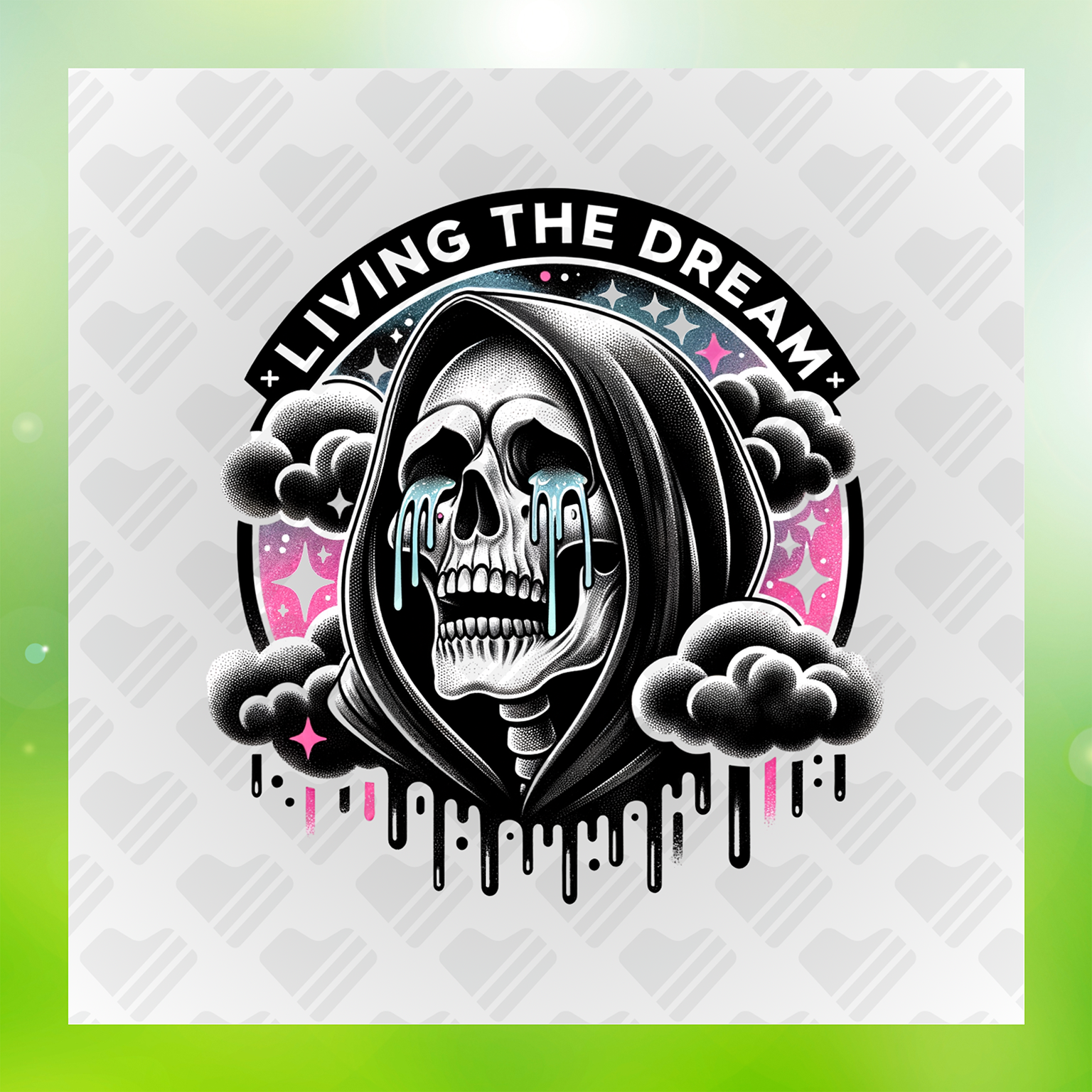 Living the Dream Skeleton Transfer