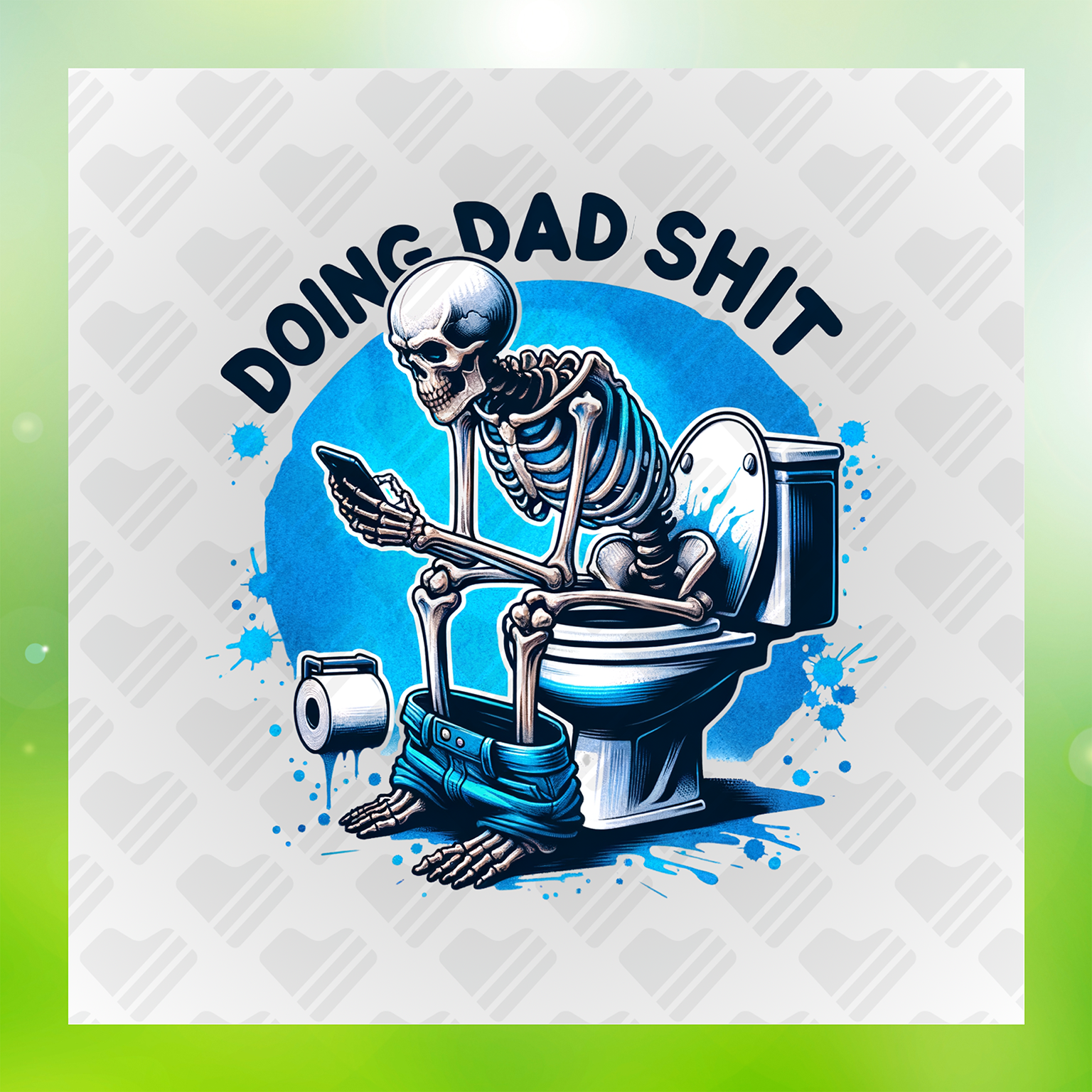 Doing Dad Shit Skeleton Transfer