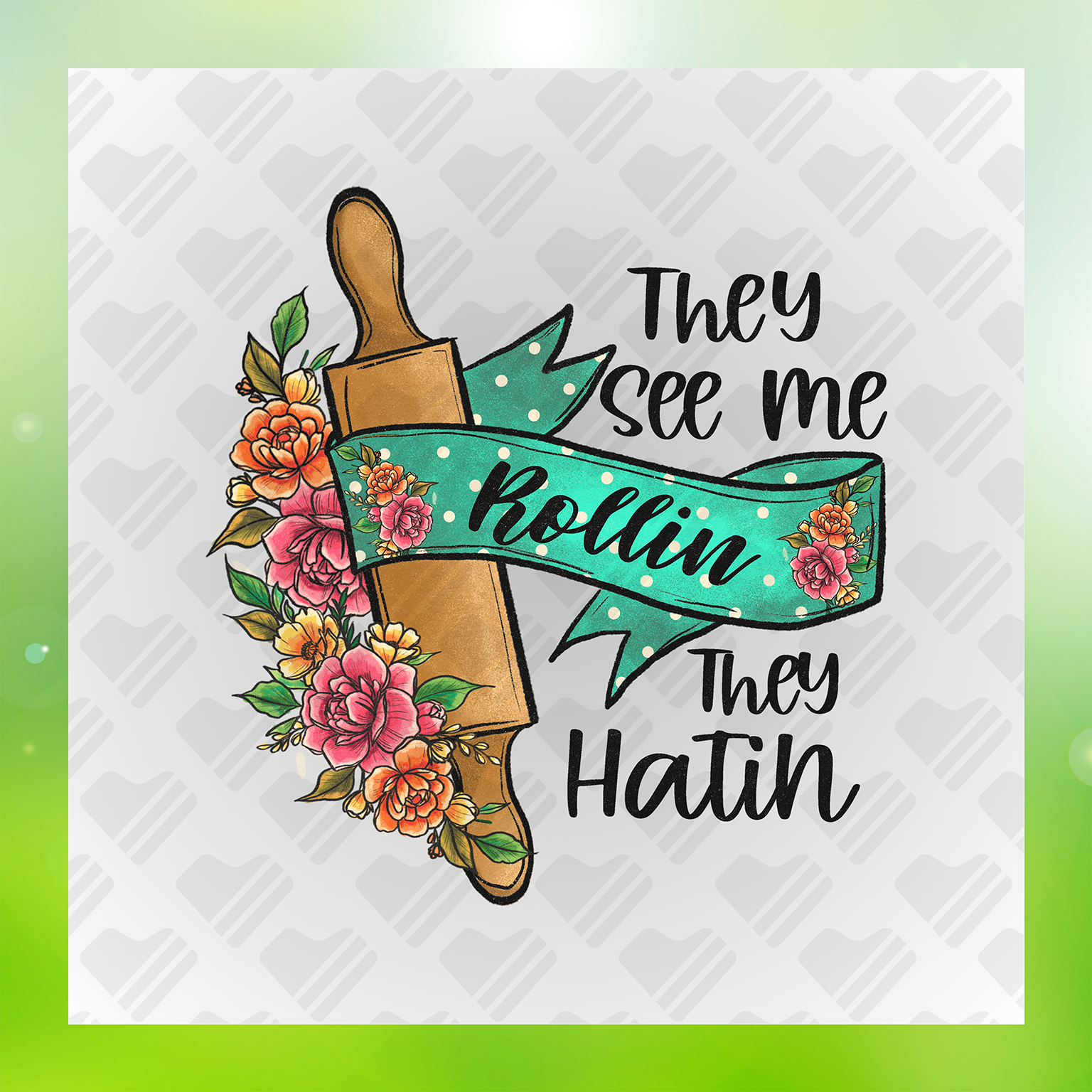 They See Me Rollin They Hatin Transfer