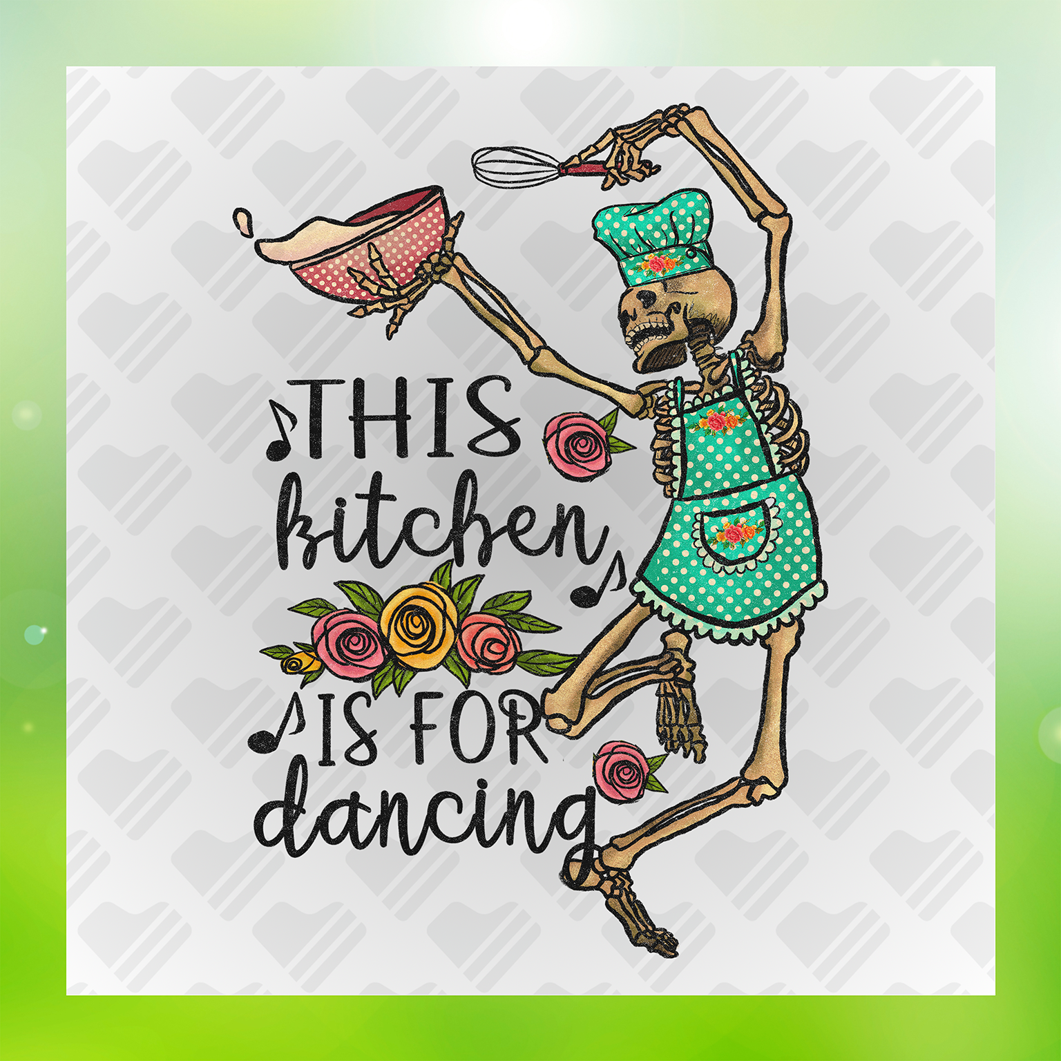 This Kitchen Is For Dancing Transfer