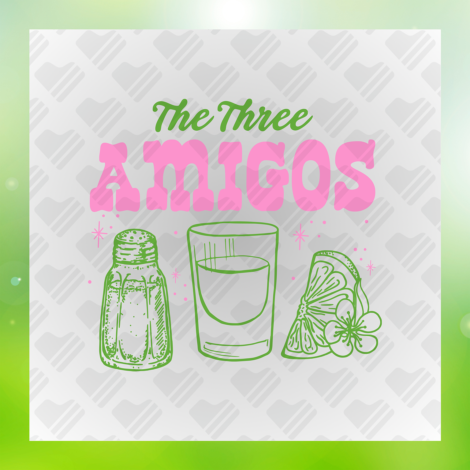 The Three Amigos Cinco De Mayo Transfer