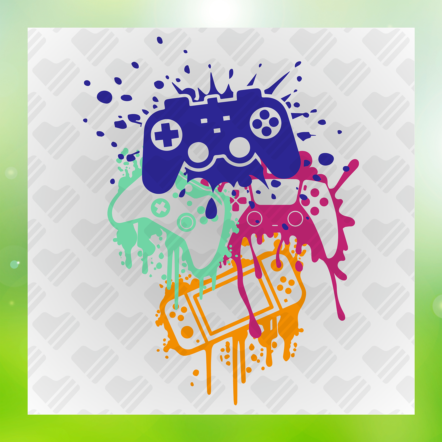 Vibrant Gaming Controller Transfer