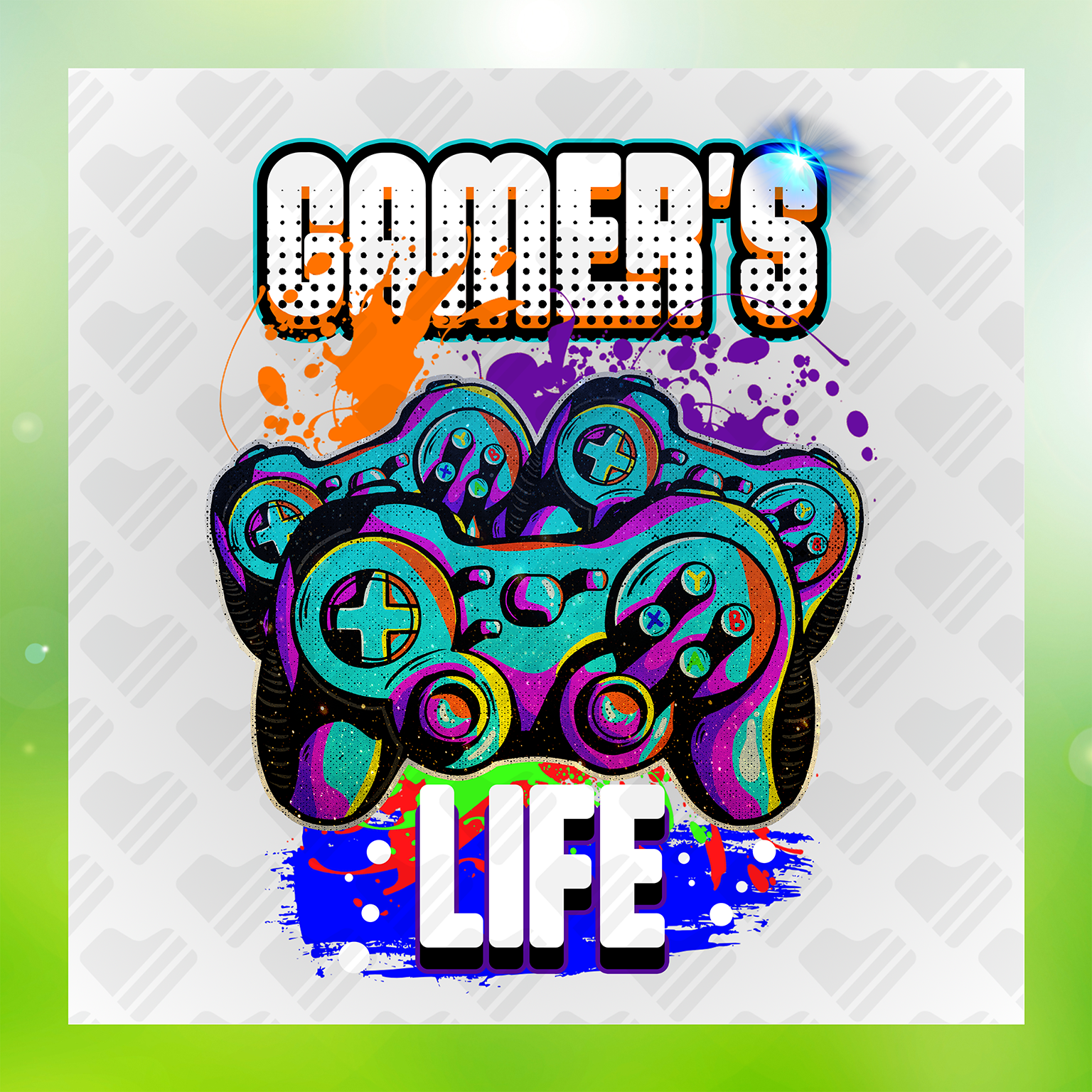 Psychedelic Gamer's Life Transfer