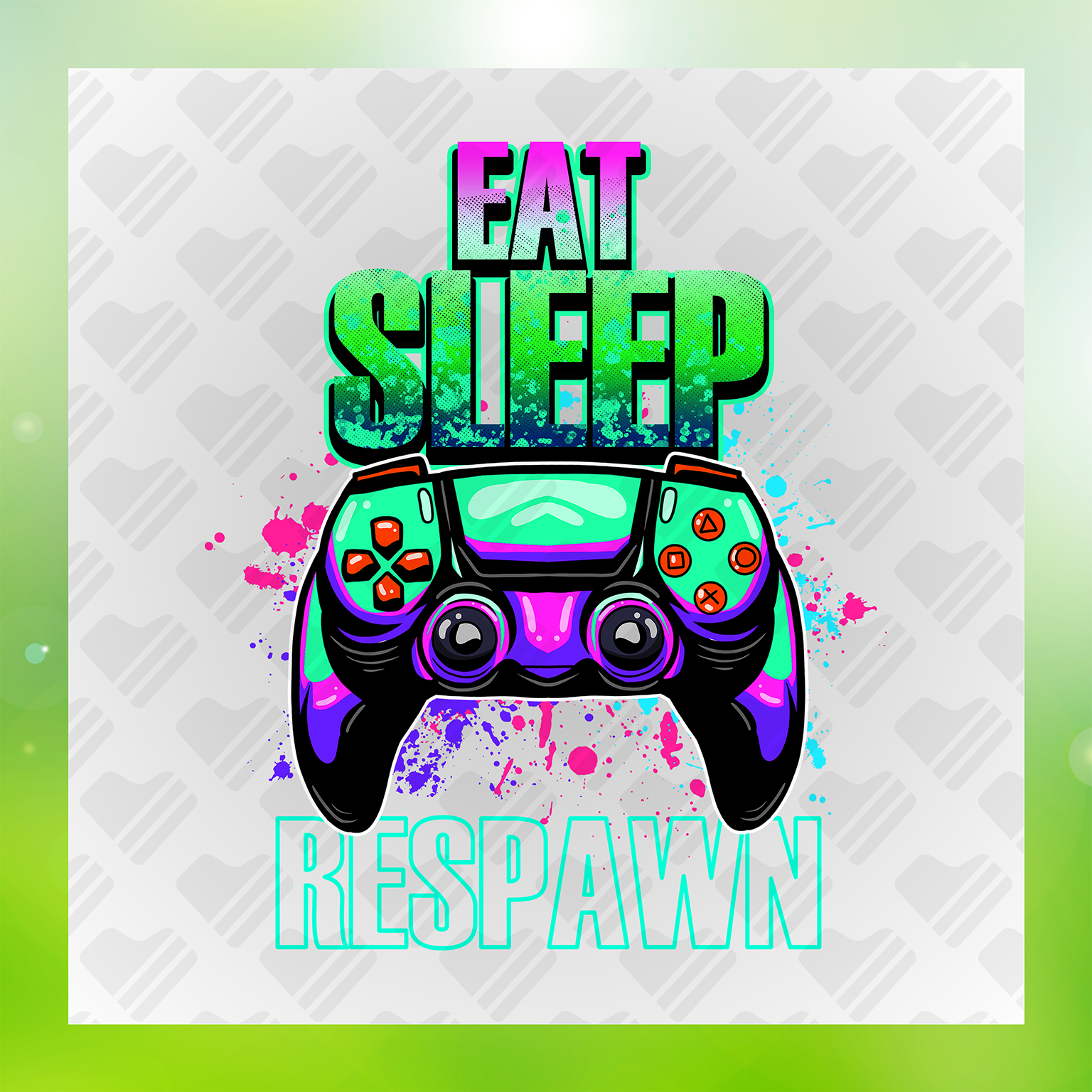 Eat Sleep Respawn Transfer